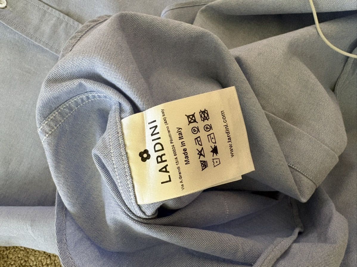 Lardini Blue oxford shirt Size US M / EU 48-50 / 2 - 6 Thumbnail