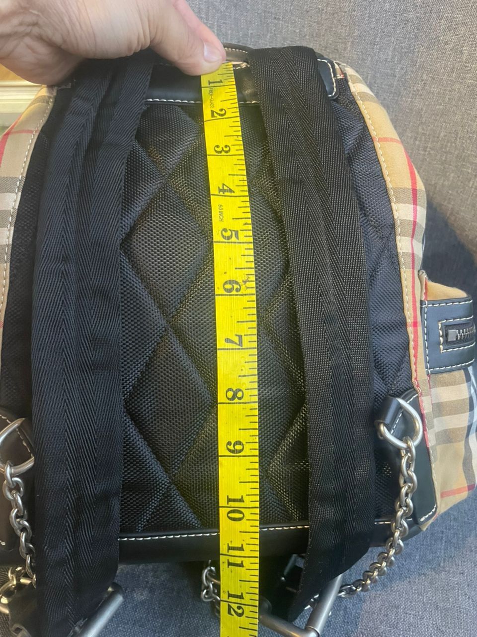 Burberry Authentic Burberry Nova Check Mini Backpack Size ONE SIZE - 18 Thumbnail