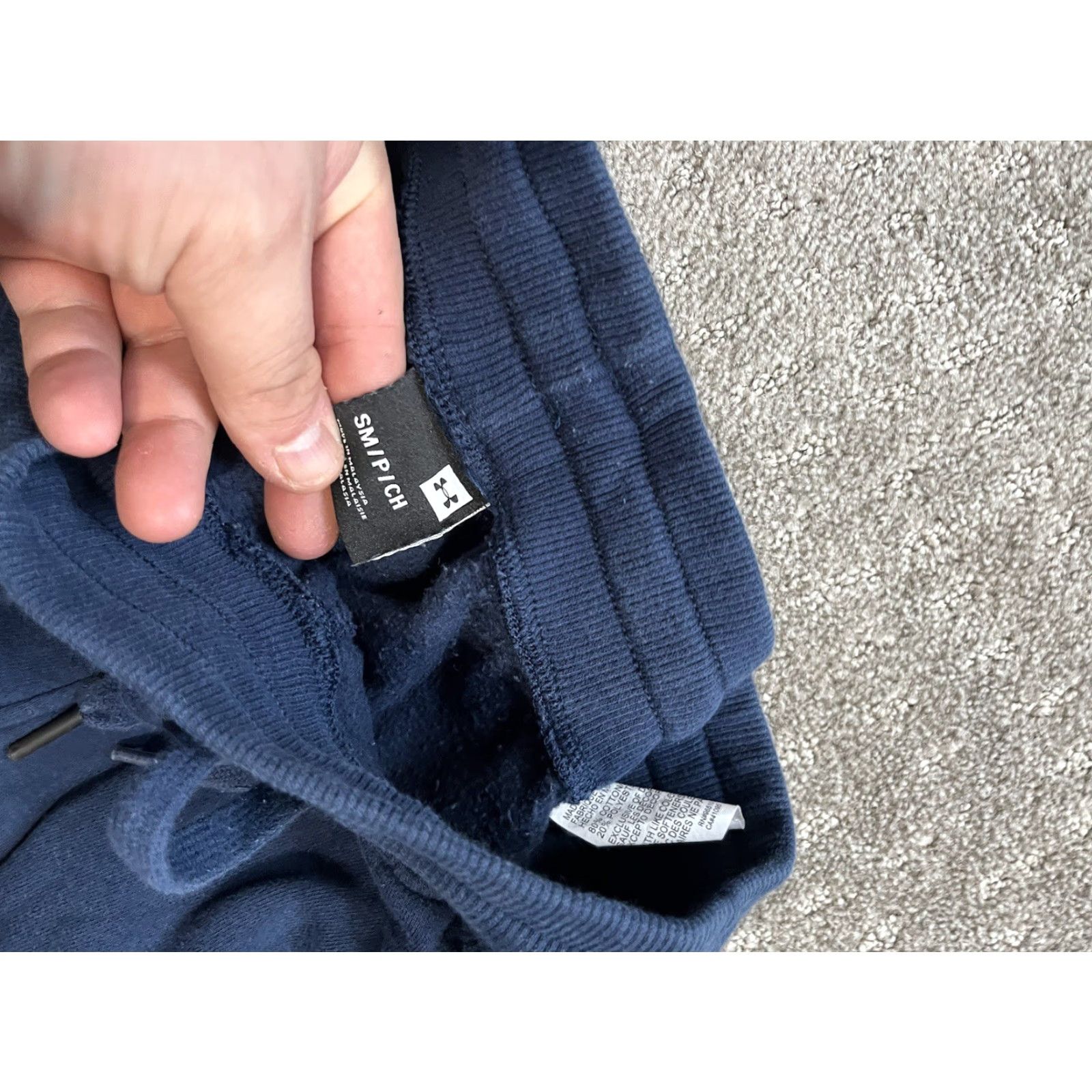 Under Armour Under Armour Men's Small Blue Loose Jogger Sweatpants Loose Solid Shirt? Size US 29 - 5 Thumbnail
