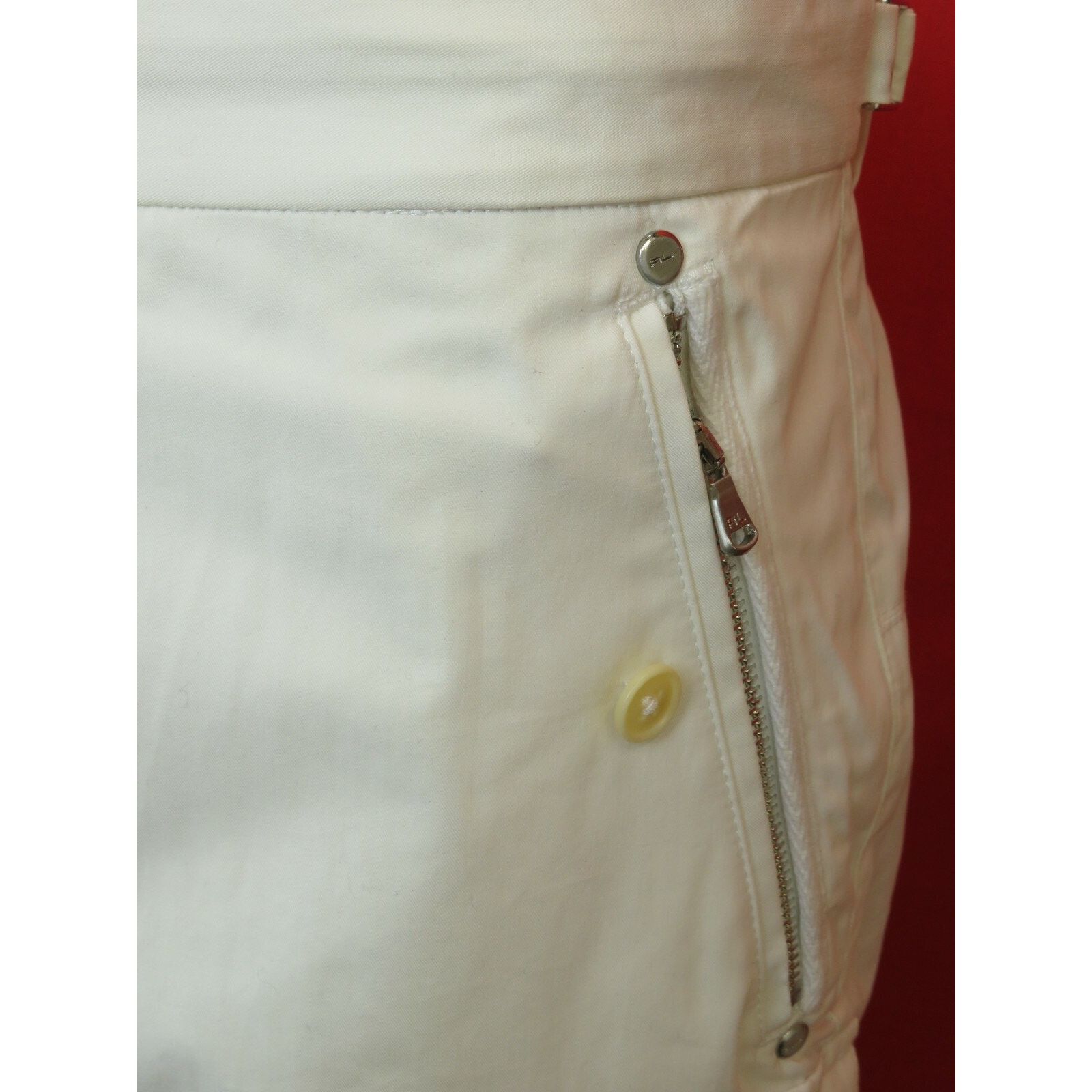 Ralph Lauren RALPH LAUREN WHITE BELTED BUCKLE COTTON CARGO SHORT 38 $195 Size US 38 / EU 54 - 5 Thumbnail