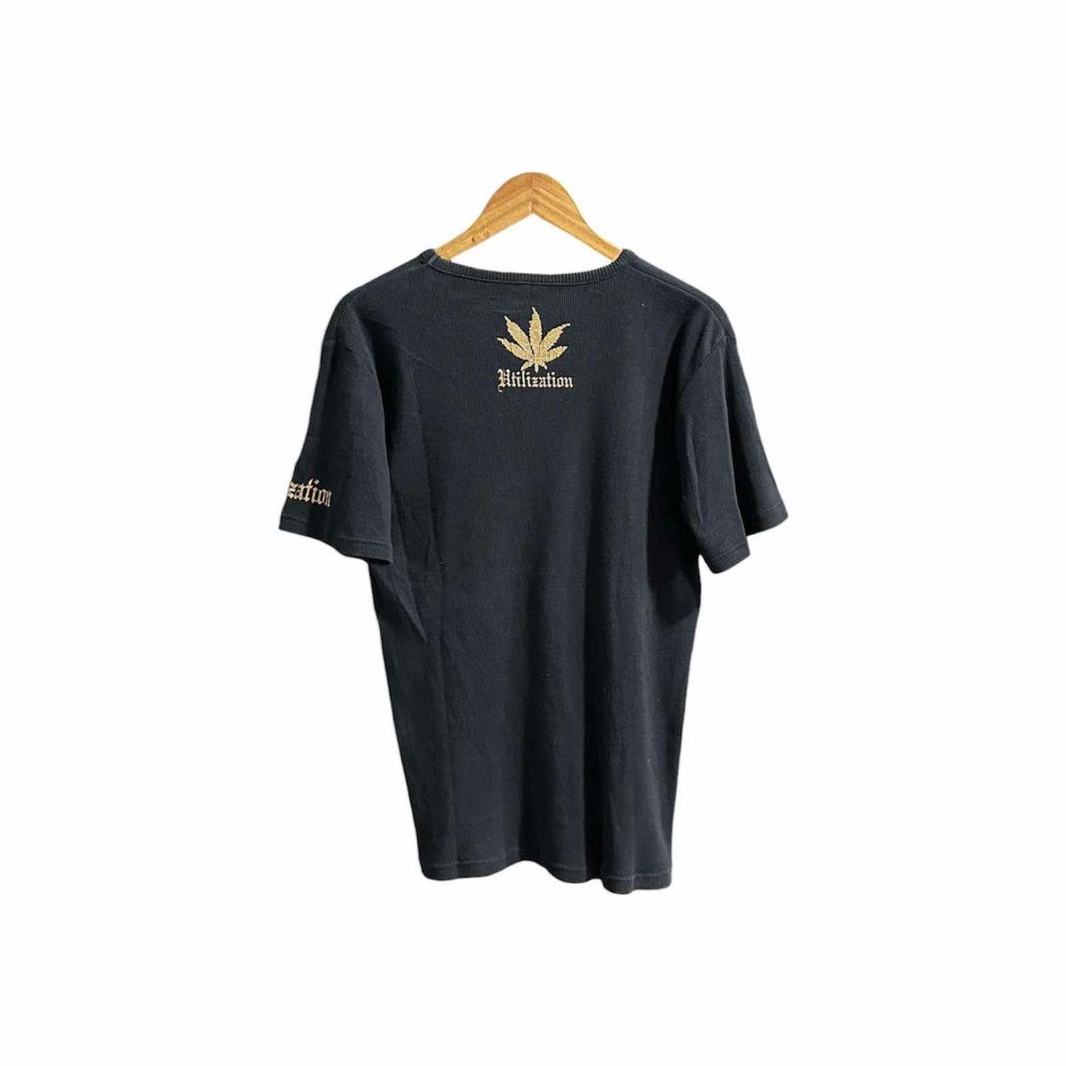 Hysteric Glamour × If Six Was Nine × Japanese Brand 🔥Sick Y2K Corn Flake Marijuana Poem Shirt Glitter Goth Punk Size US L / EU 52-54 / 3 - 8 Thumbnail