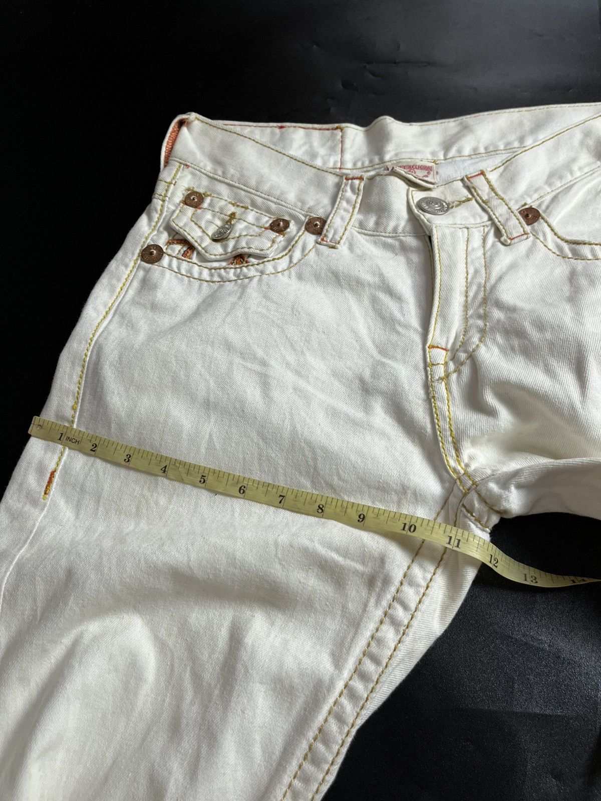 If Six Was Nine VINTAGE SUPER FLARE TRUE RELIGION 90s Size US 30 / EU 46 - 11 Thumbnail