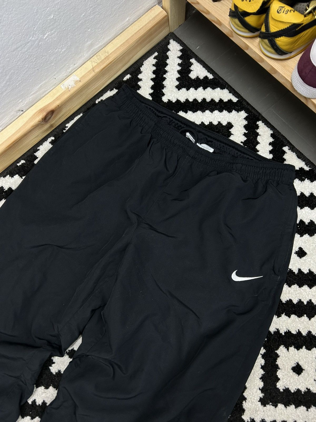 Nike × Vintage Nike Vintage Drill Black Pant size XL Size US 36 / EU 52 - 3 Thumbnail