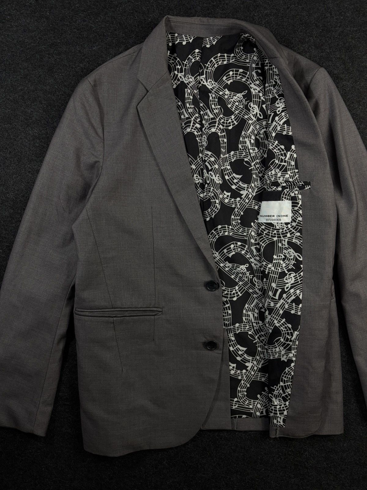 Number (N)ine Number (N)ine x Studious Blazer Jacket Size 36S - 1 Thumbnail