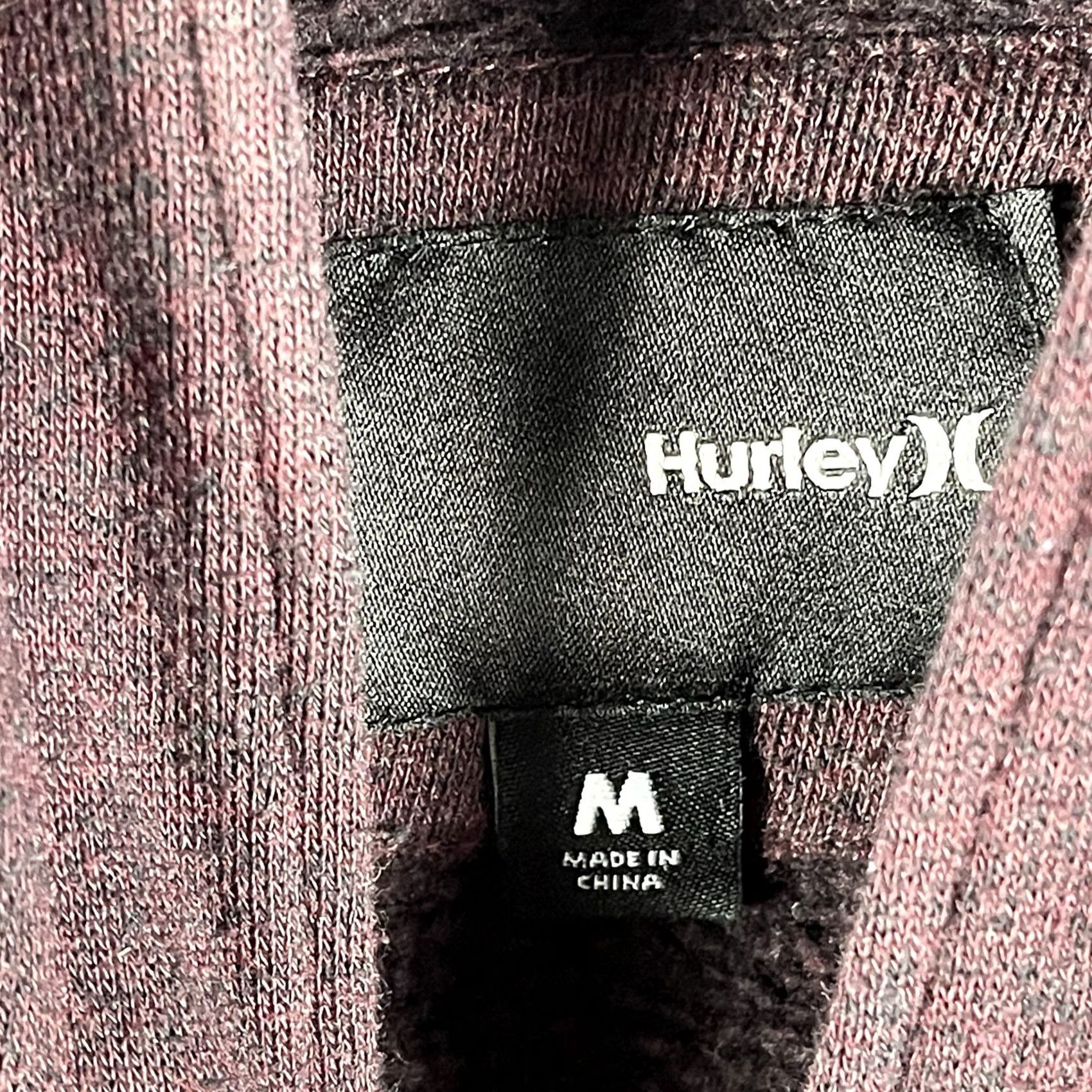 Hurley Hurley Lightweight Hoodie Mens Size M Blue Heathered Pullover Long Sleeve Crew Neck Logo All Seasons Lightweight Hooded Size US M / EU 48-50 / 2 - 4 Thumbnail