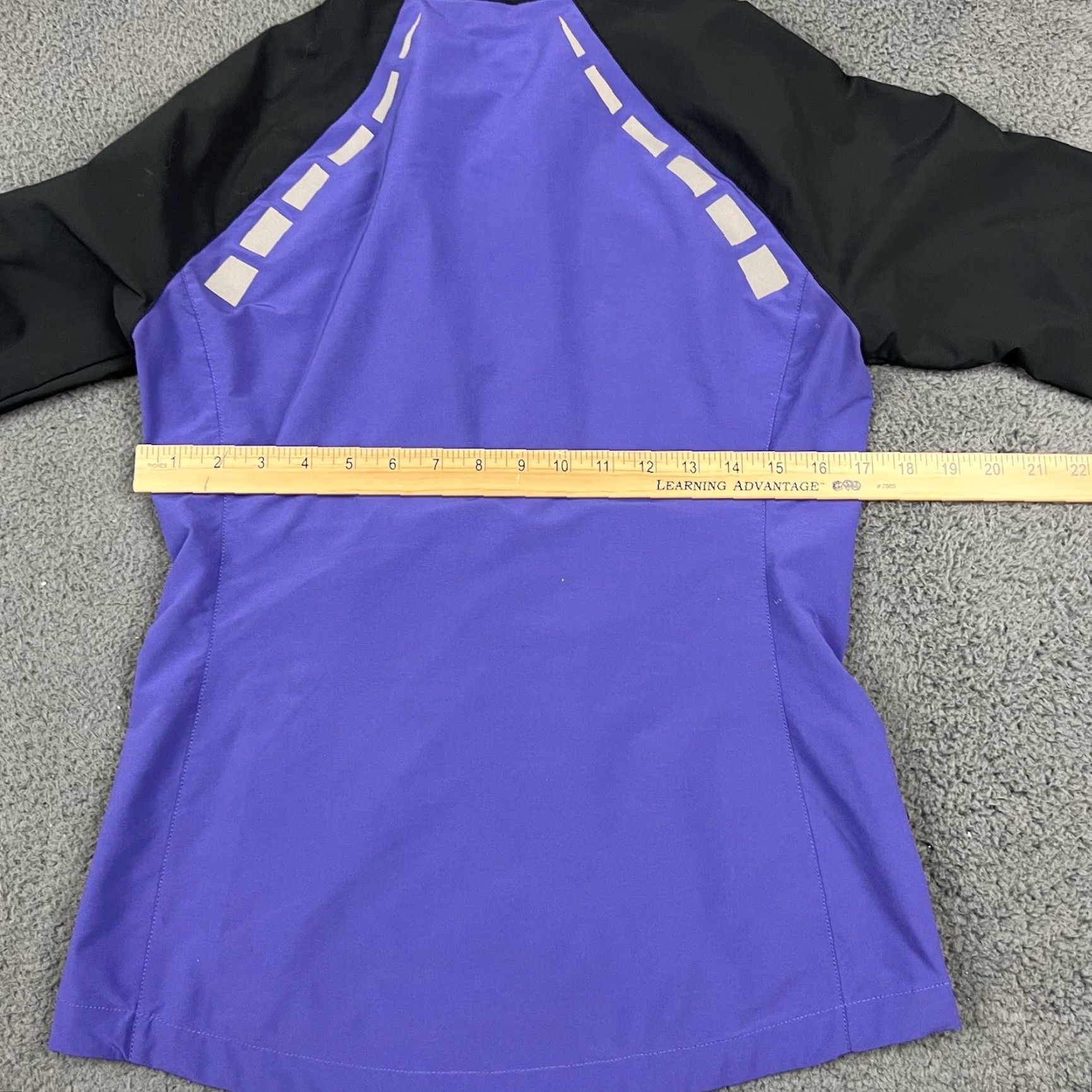Vintage Golite Running Jacket Womens Small Purple Full Zip Reflective Stretch Workout Jacket Size S / US 4 / IT 40 - 6 Thumbnail