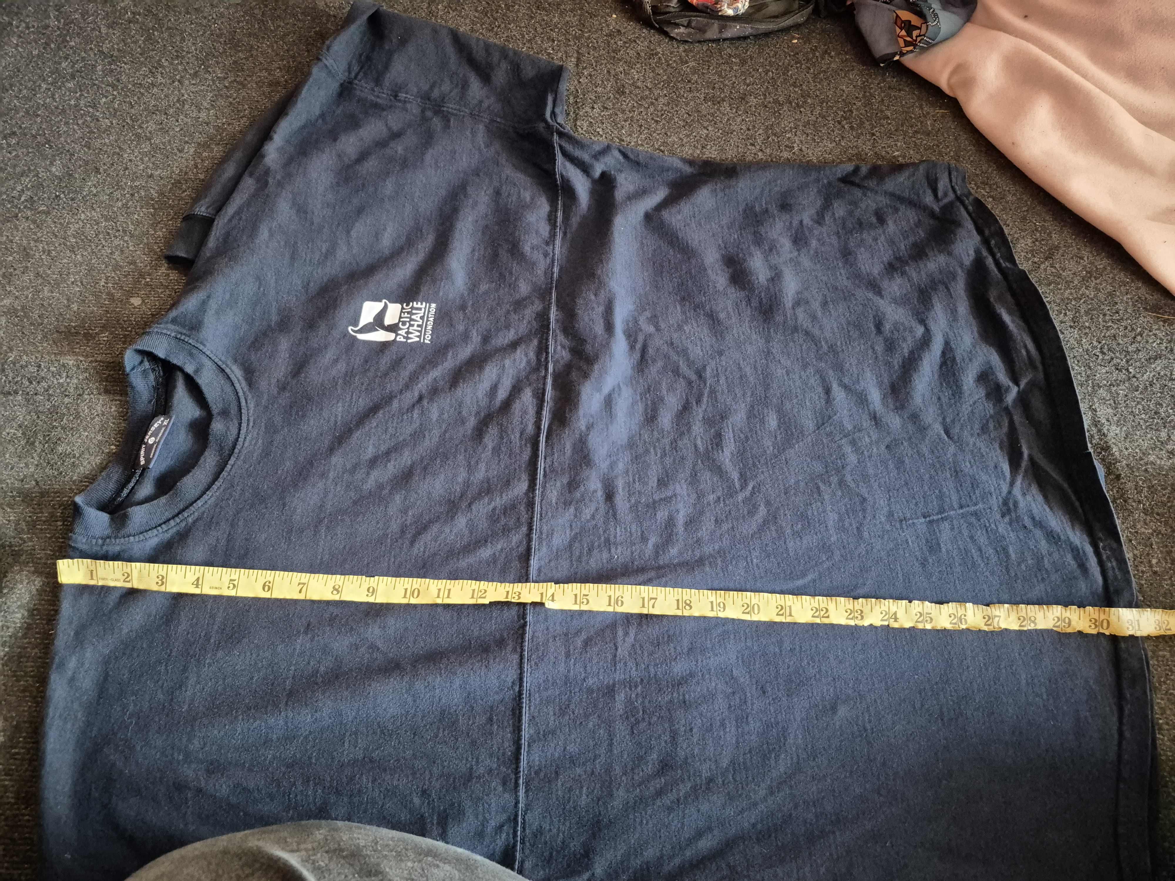Japanese Brand 🔥 Pacific Whale Research Team Hawaii Big Logo Spellout Size US XL / EU 56 / 4 - 11 Thumbnail