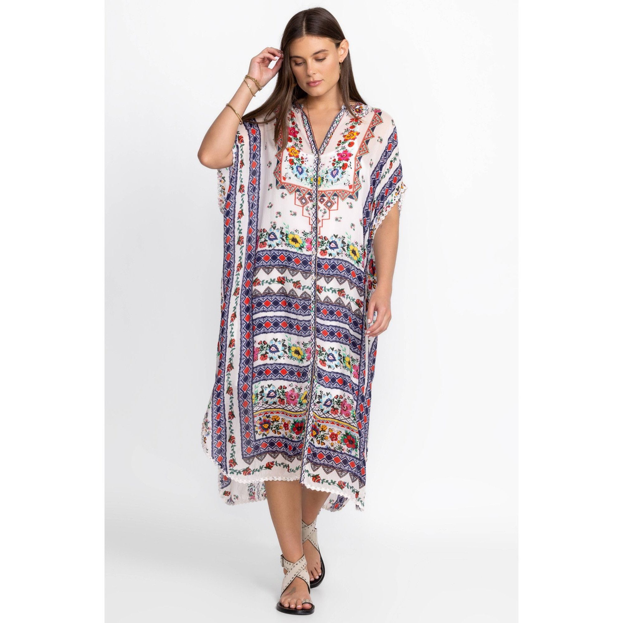 Johnny Was Johnny Was Womens Dress Size Small Multicolor Size S / US 4 / IT 40 - 7 Thumbnail