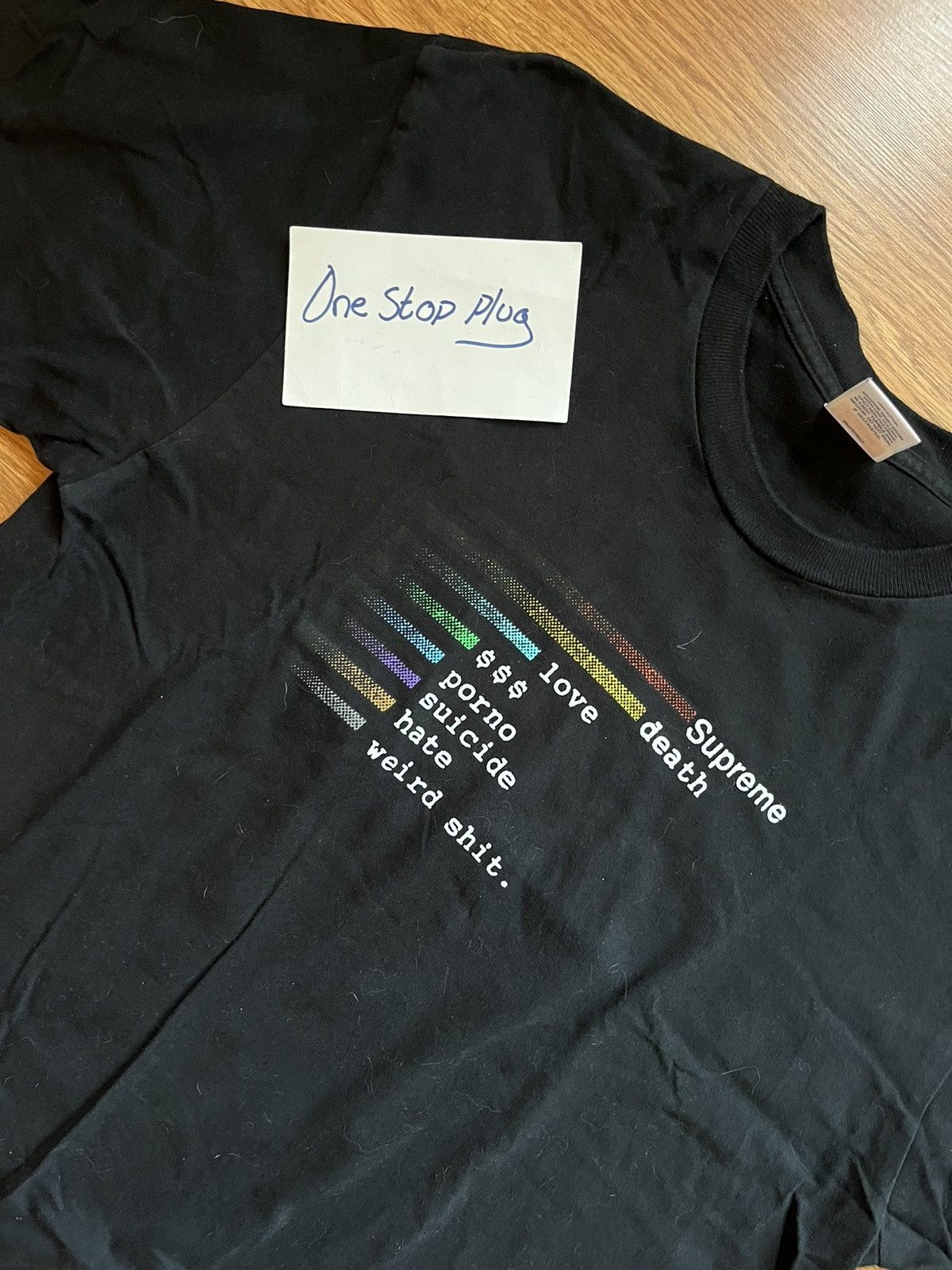 Supreme Chart Tee Grailed