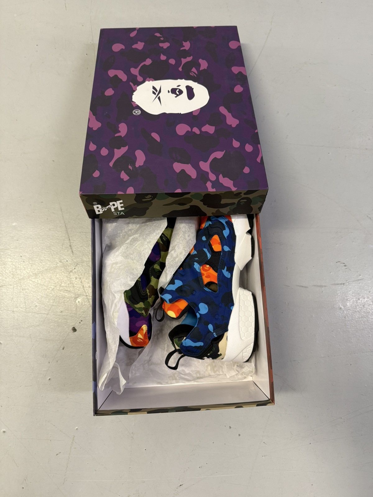 Bape × Reebok Brand new BAPE Pumps! Size US 8.5 / EU 41-42 - 8 Thumbnail