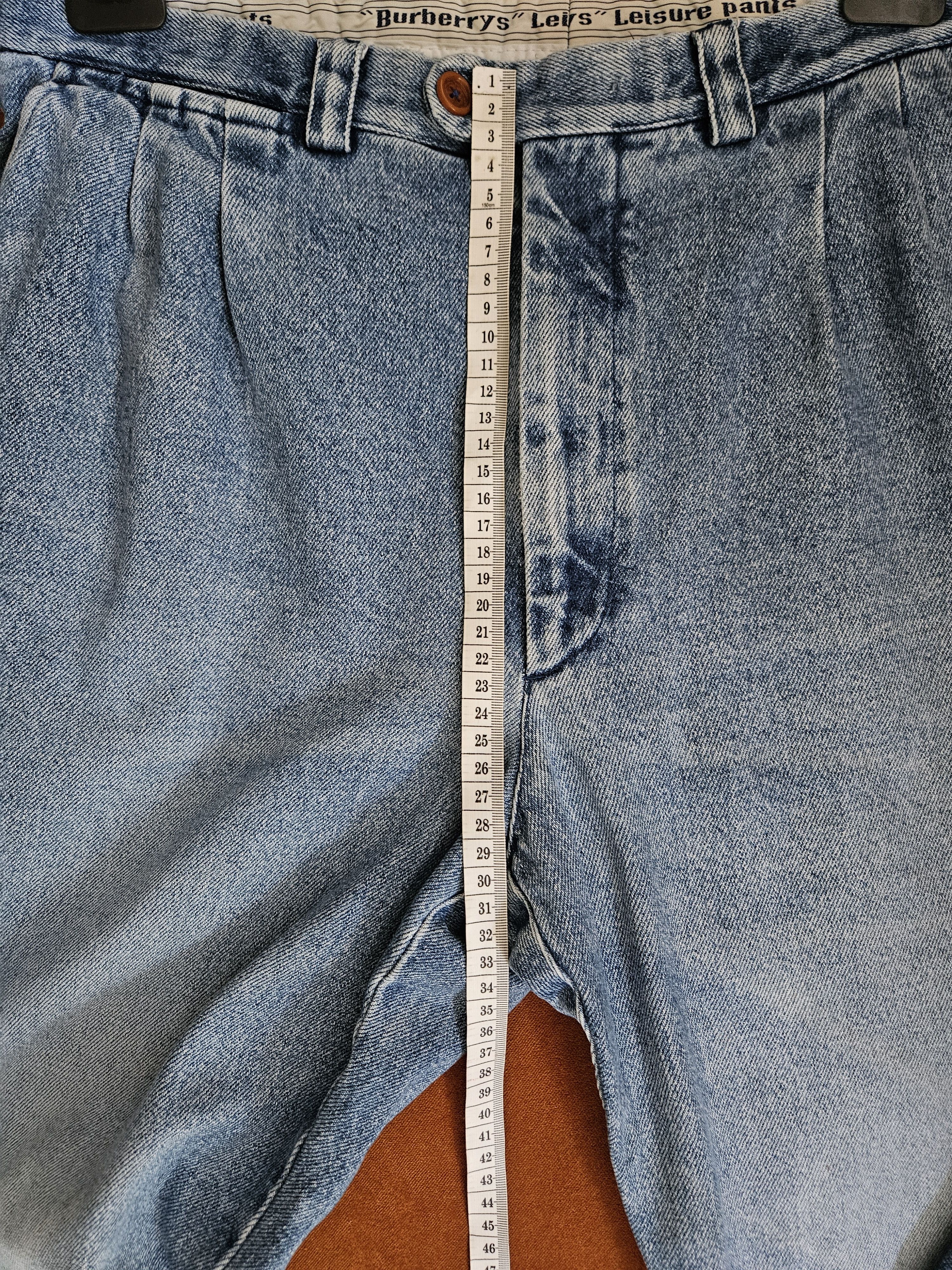 Burberry Rare Burberry Jeans denim trousers pants baggy vintage 90's Size US 30 / EU 46 - 10 Thumbnail