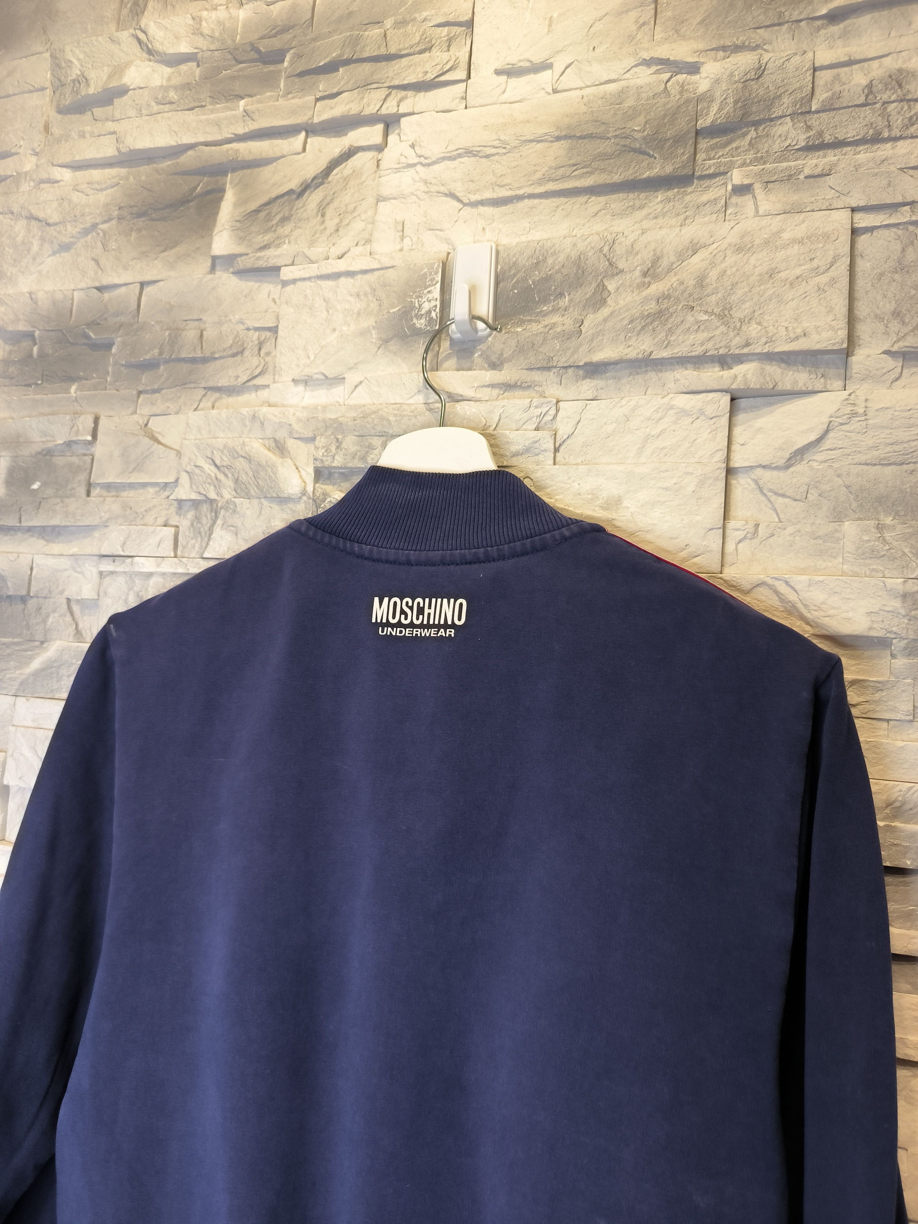 Moschino Moschino Underwear Sweatshirt Half Zip Logo Size US XS / EU 42 / 0 - 3 Thumbnail