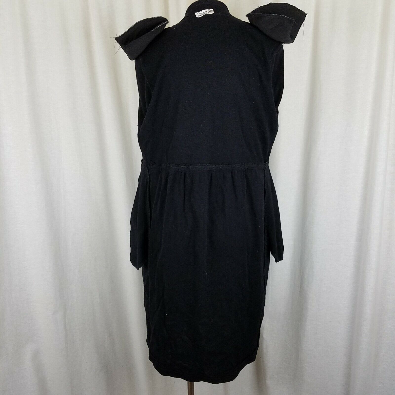 Vintage Vtg Santana Double Knit Sweater Coat Dress S M Gold Buttons Size M / US 6-8 / IT 42-44 - 8 Thumbnail
