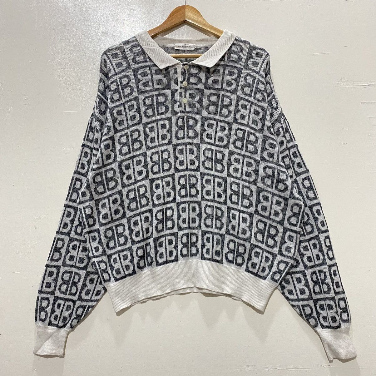 Balenciaga Balenciaga Sport Monogram Size L / US 10 / IT 46 - 1 Thumbnail