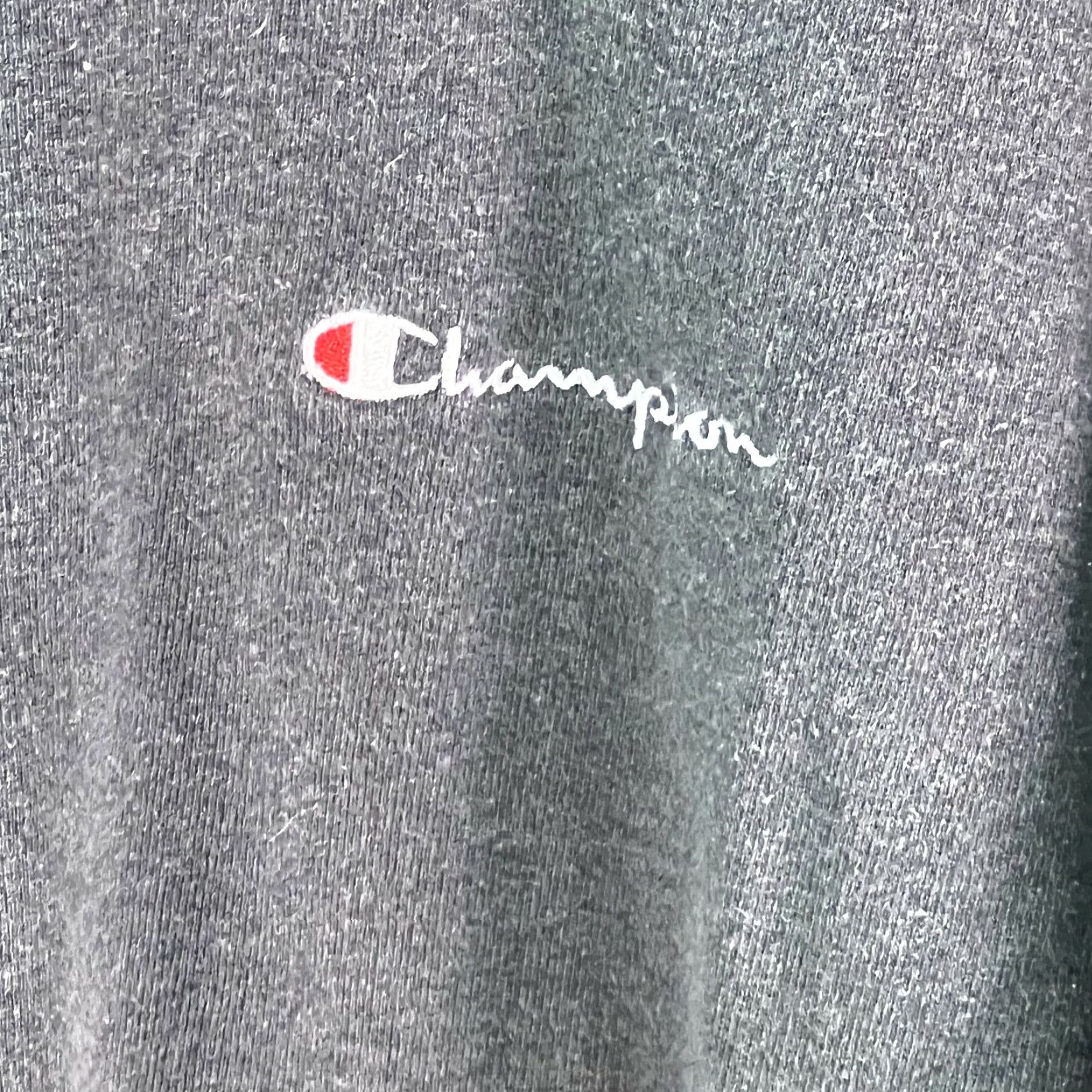 Champion Champion Sweatshirt Mens XL Gray Long Sleeve Crew Neck Pullover Casual, 93% Cotton, 7% Polyester, Logo, Solid, Regular Fit Size US XL / EU 56 / 4 - 4 Thumbnail
