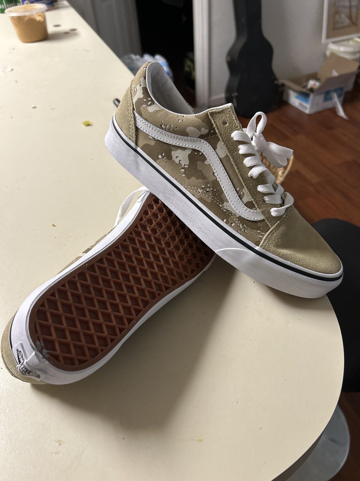 Vans Vans Old Skool desert camo Size US 9 / EU 42 - 1 Thumbnail