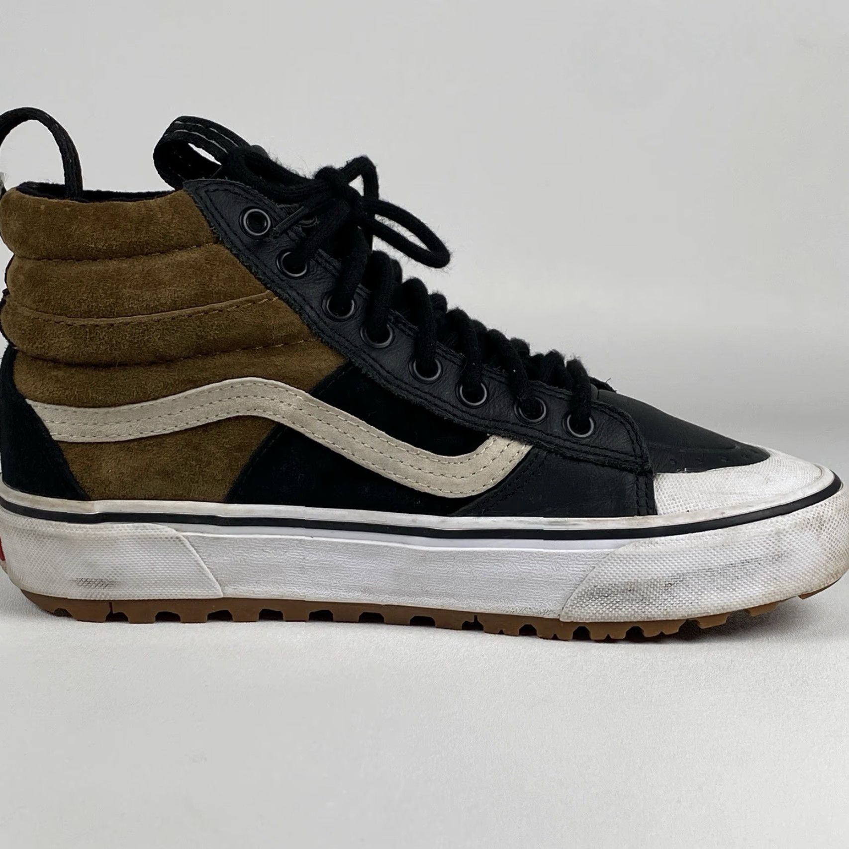 Vans Vans Sk8- Waterproof MTE High Brown Black Size 7 Mens Sneaker Size US 7 / EU 40 - 5 Thumbnail