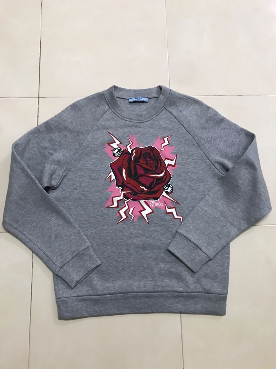 Prada PRADA FLORAL SWEATSHIRT Size S / US 4 / IT 40 - 2 Thumbnail