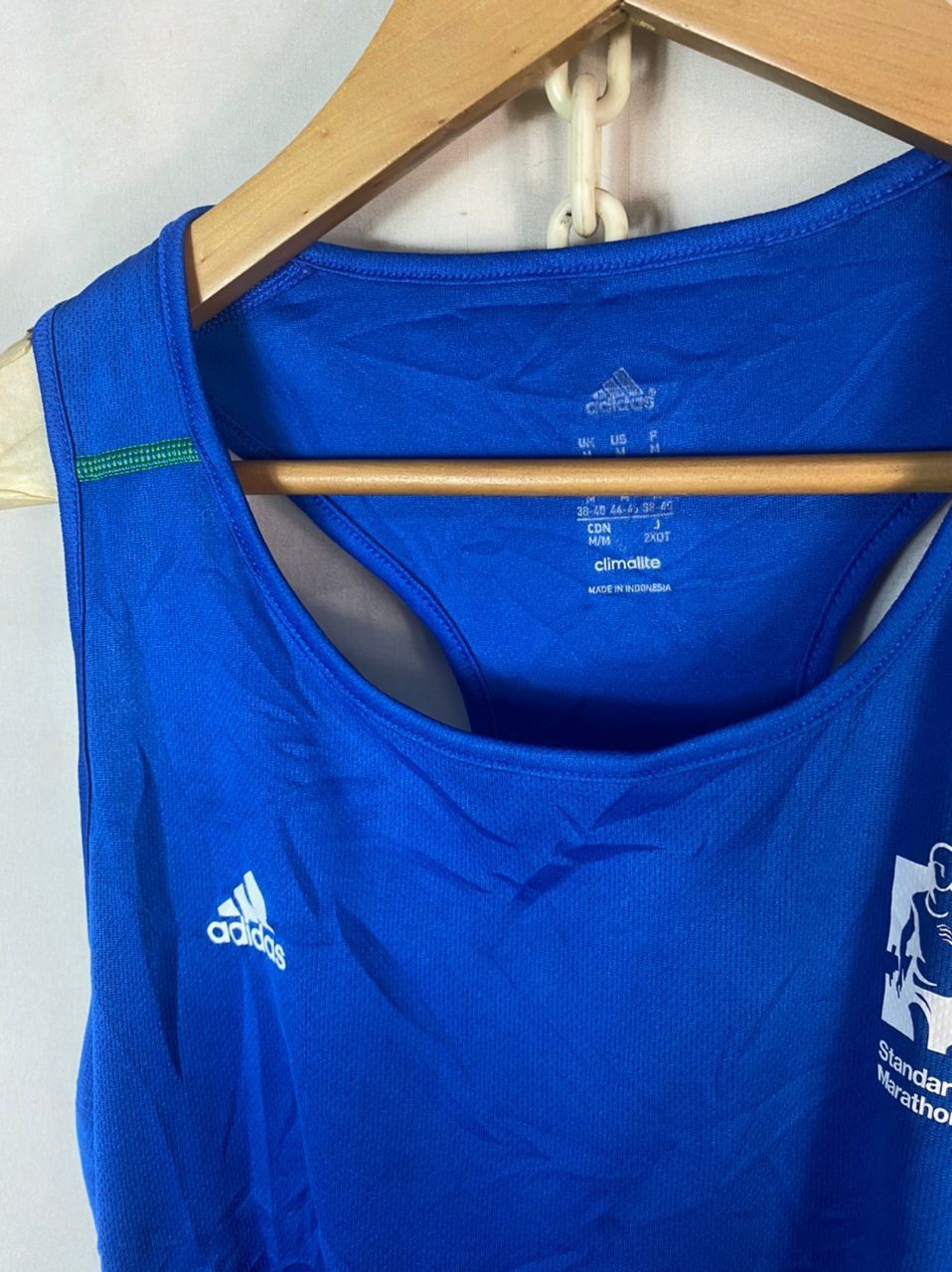 Adidas Adidas tanktop marathon Singapore 2014 Size US S / EU 44-46 / 1 - 3 Thumbnail