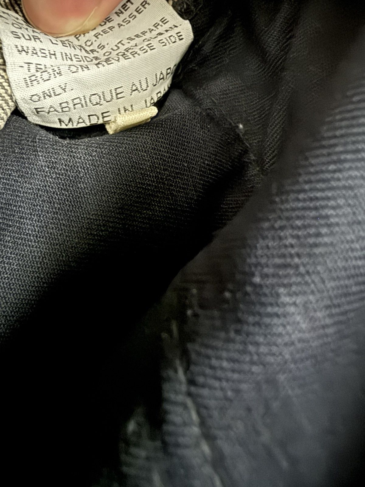 Dior Dior Homme AW07 Black Lusters Waxed Denim Size US 27 - 6 Thumbnail