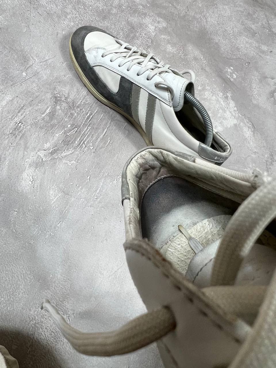 Prada Prada Leather Sneakers Size US 7.5 / EU 40-41 - 13 Thumbnail