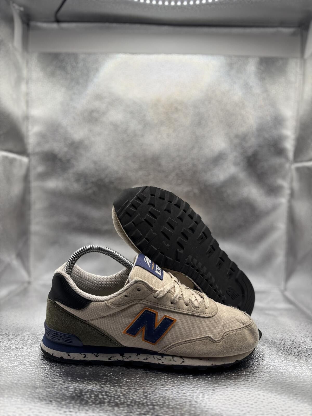 New Balance New balance 515 cream blue GS Size US 5 / EU 37 - 1 Thumbnail