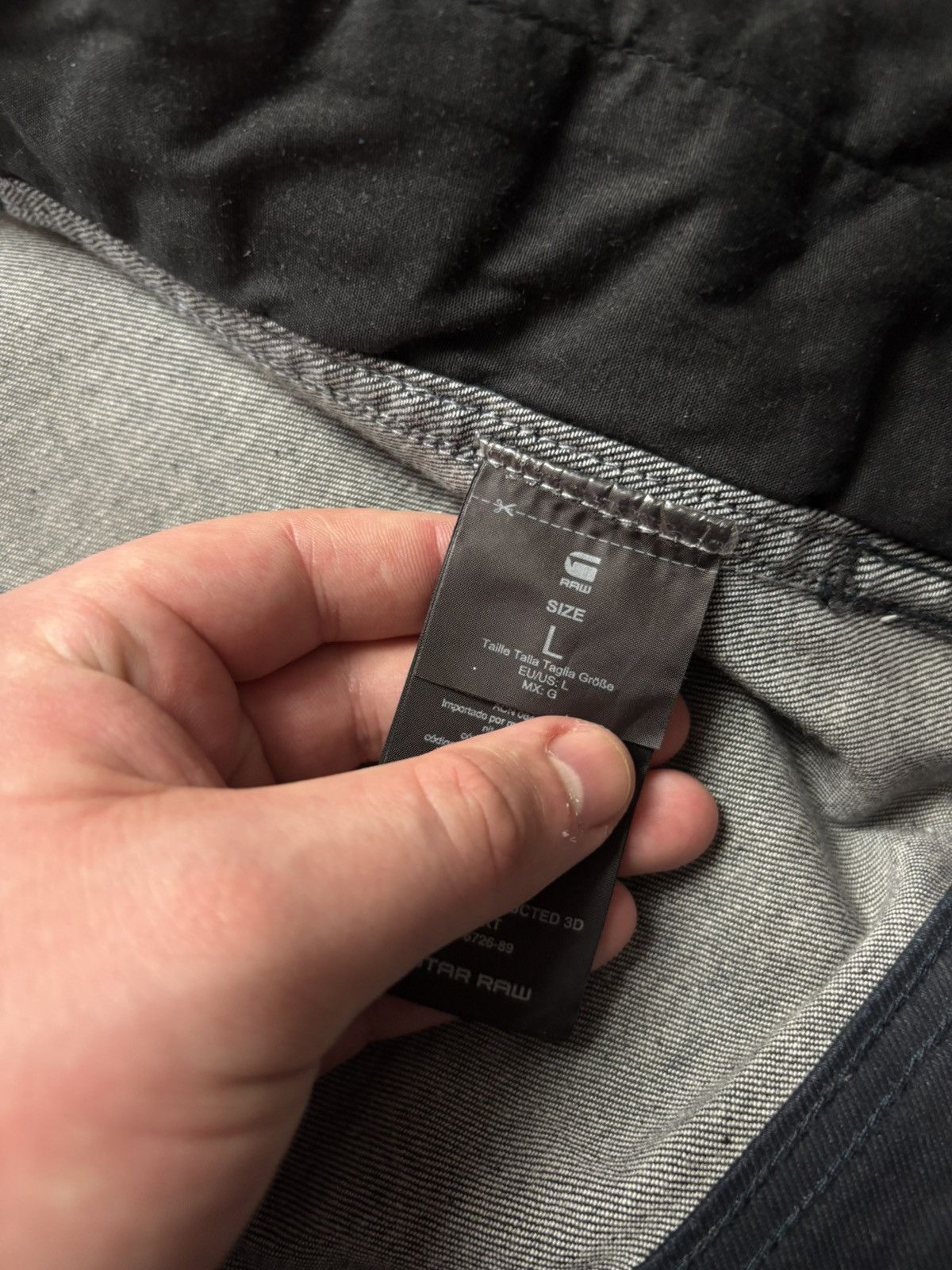G-Star G-Star RAW Arc Zip Deconstructed 3D Slim Denim Jacket Mens L Size US L / EU 52-54 / 3 - 12 Thumbnail