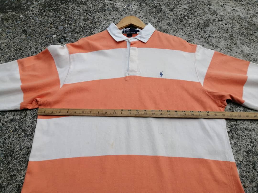 Polo Ralph Lauren Polo Ralph Lauren Polo Rugby Longsleeve Shirt Size US L / EU 52-54 / 3 - 6 Thumbnail