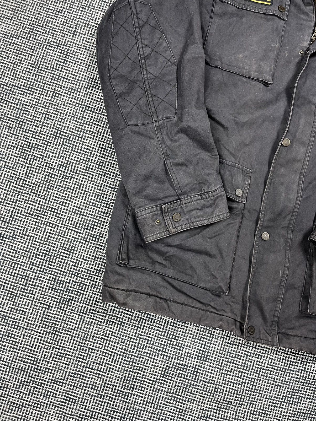 Nigel Cabourn Nigel Cabourn moto quilted parka jacket like belstaff Size US L / EU 52-54 / 3 - 7 Thumbnail