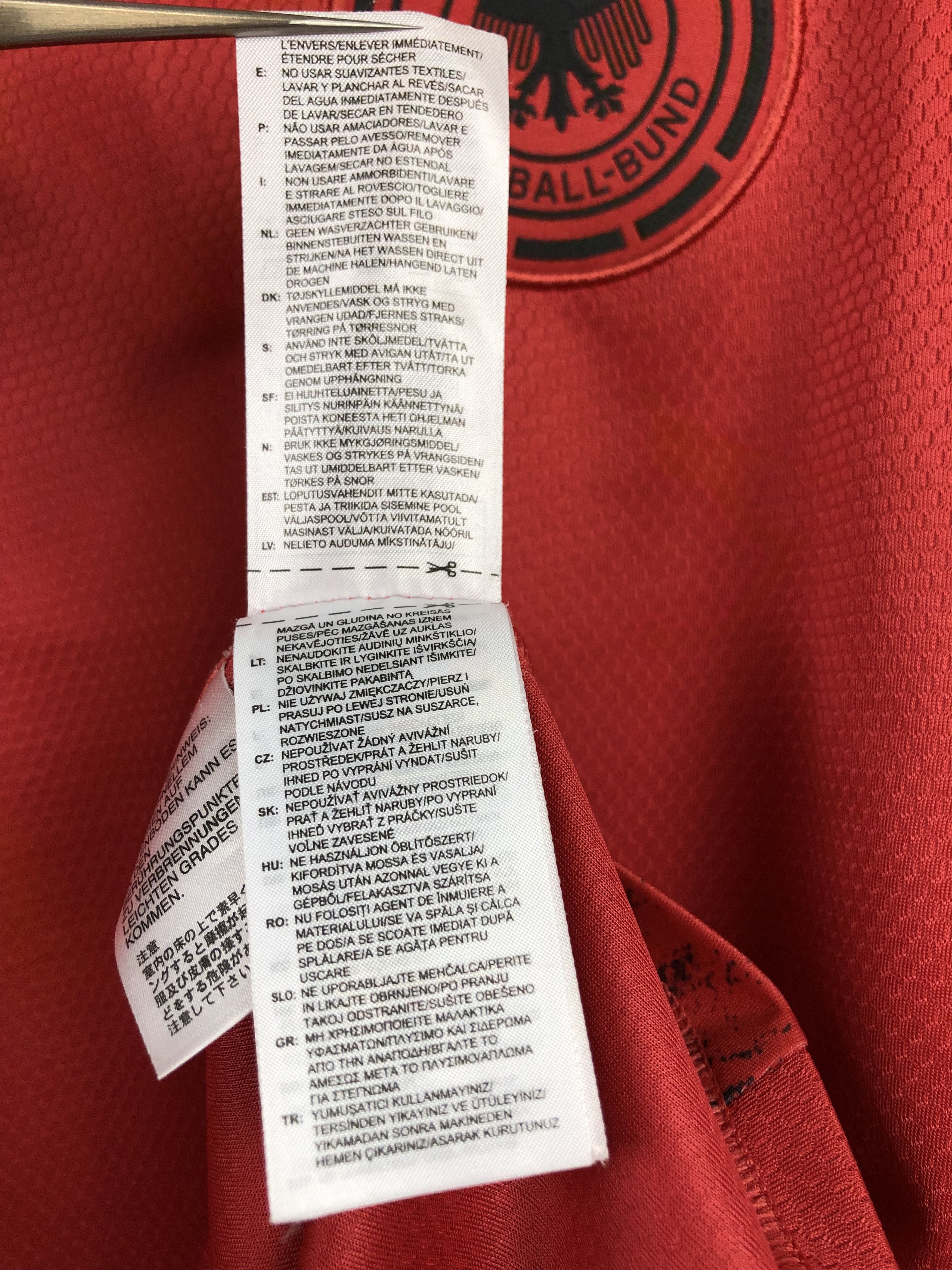 Adidas Bayern Munich Goalkeeper football shirt 2020 Soccer Jersey Size US M / EU 48-50 / 2 - 12 Thumbnail