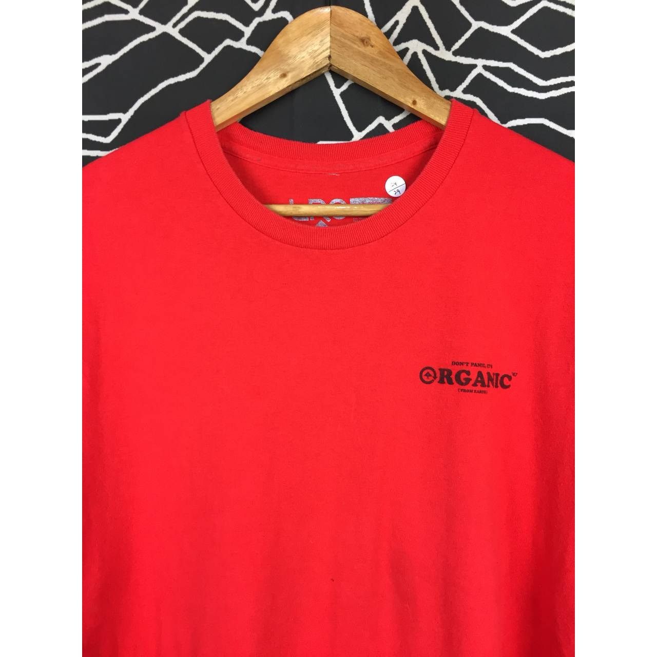 LRG Vtg 90s OG Lifted Research Group Don't Panic Its Organic Tee Size US XL / EU 56 / 4 - 9 Thumbnail