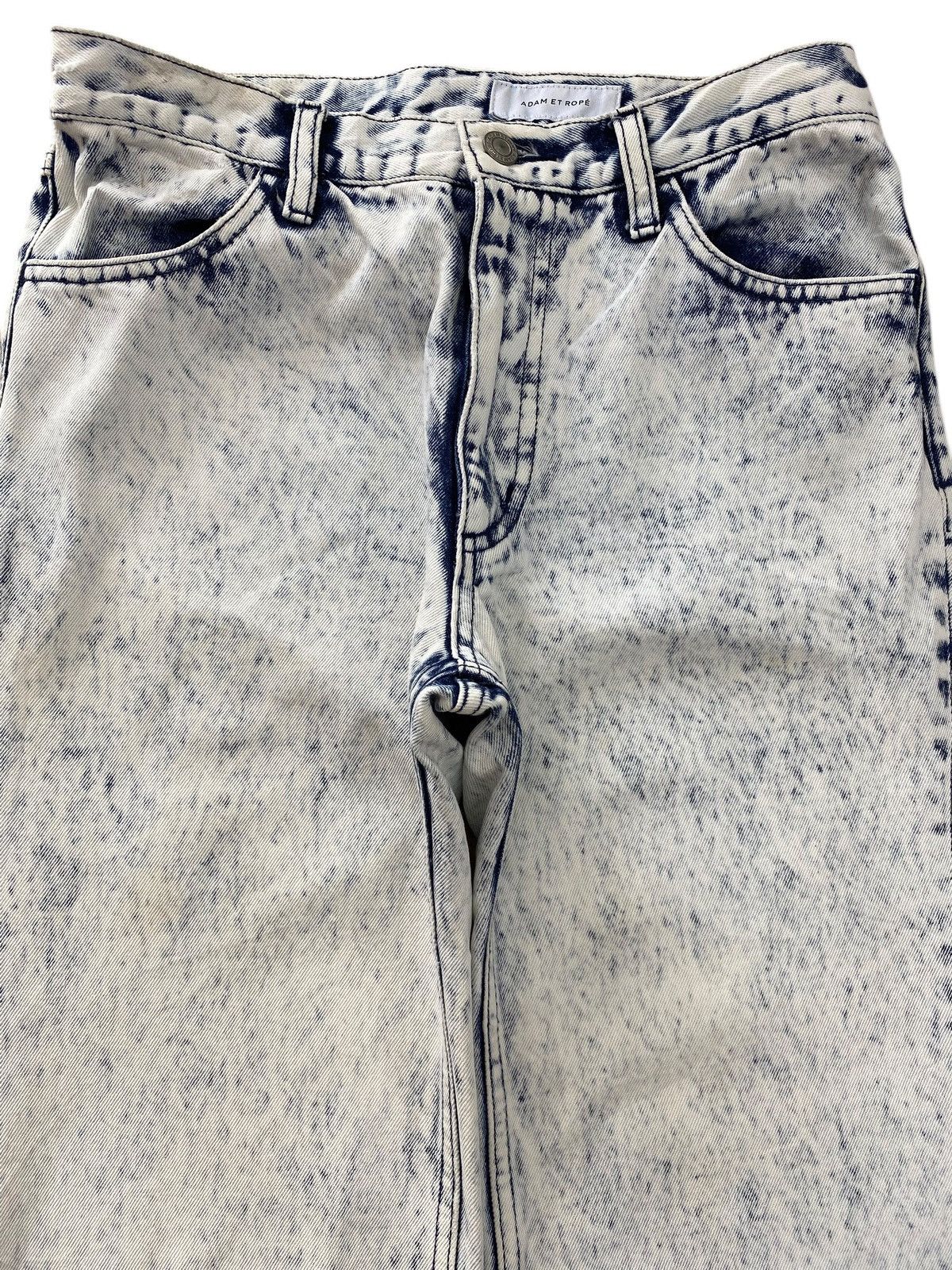 ADAM ET ROPE Adam Et Rope Acid Wash Style Straight Leg Jeans Size US 28 / EU 44 - 2 Thumbnail