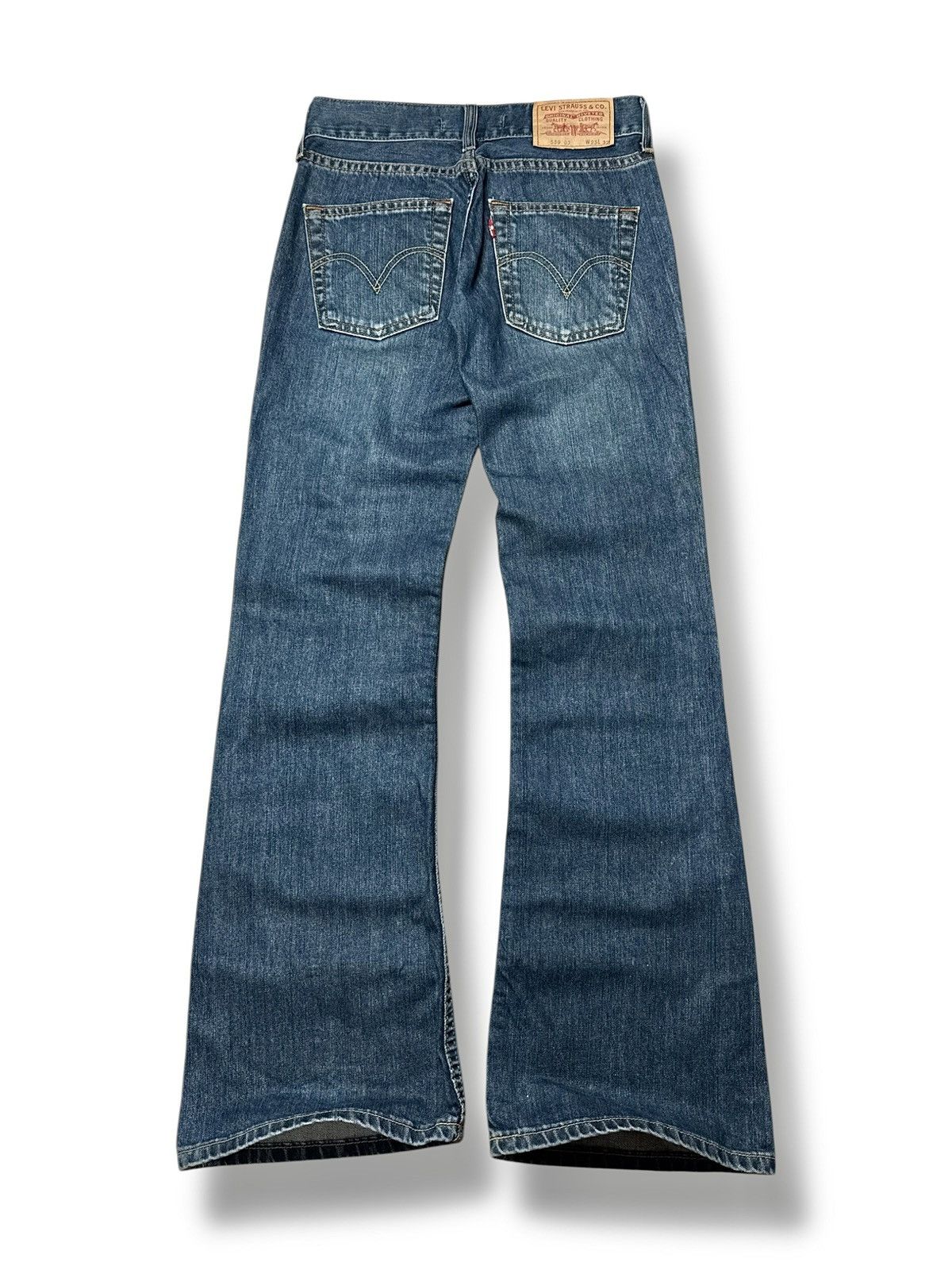 Levi's Vintage Levi's Bootcut Jeans Flared Avantgarde Y2K Japan Size 25" / US 0 / IT 36 - 2 Thumbnail