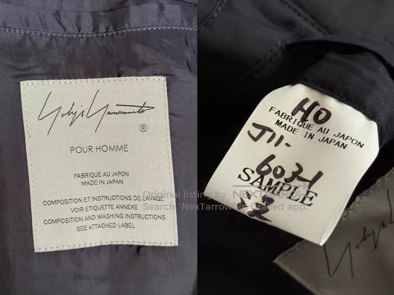 Yohji Yamamoto Yohji Yamamoto 24AW double zipper parka coat| Size US M / EU 48-50 / 2 - 8 Thumbnail