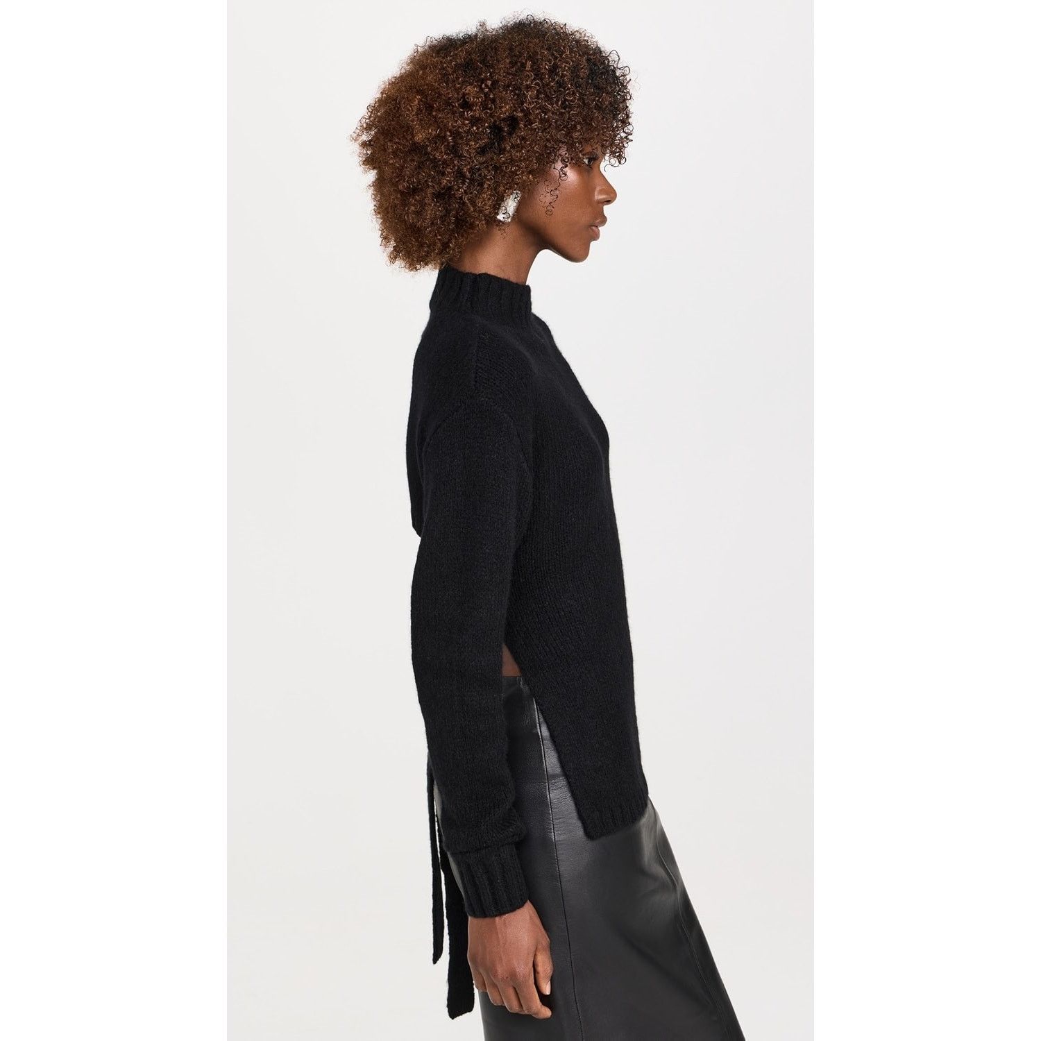 St. Agni St. Agni Wool Cashmere Blend Tie Back Sweater M $425 Size M / US 6-8 / IT 42-44 - 3 Thumbnail