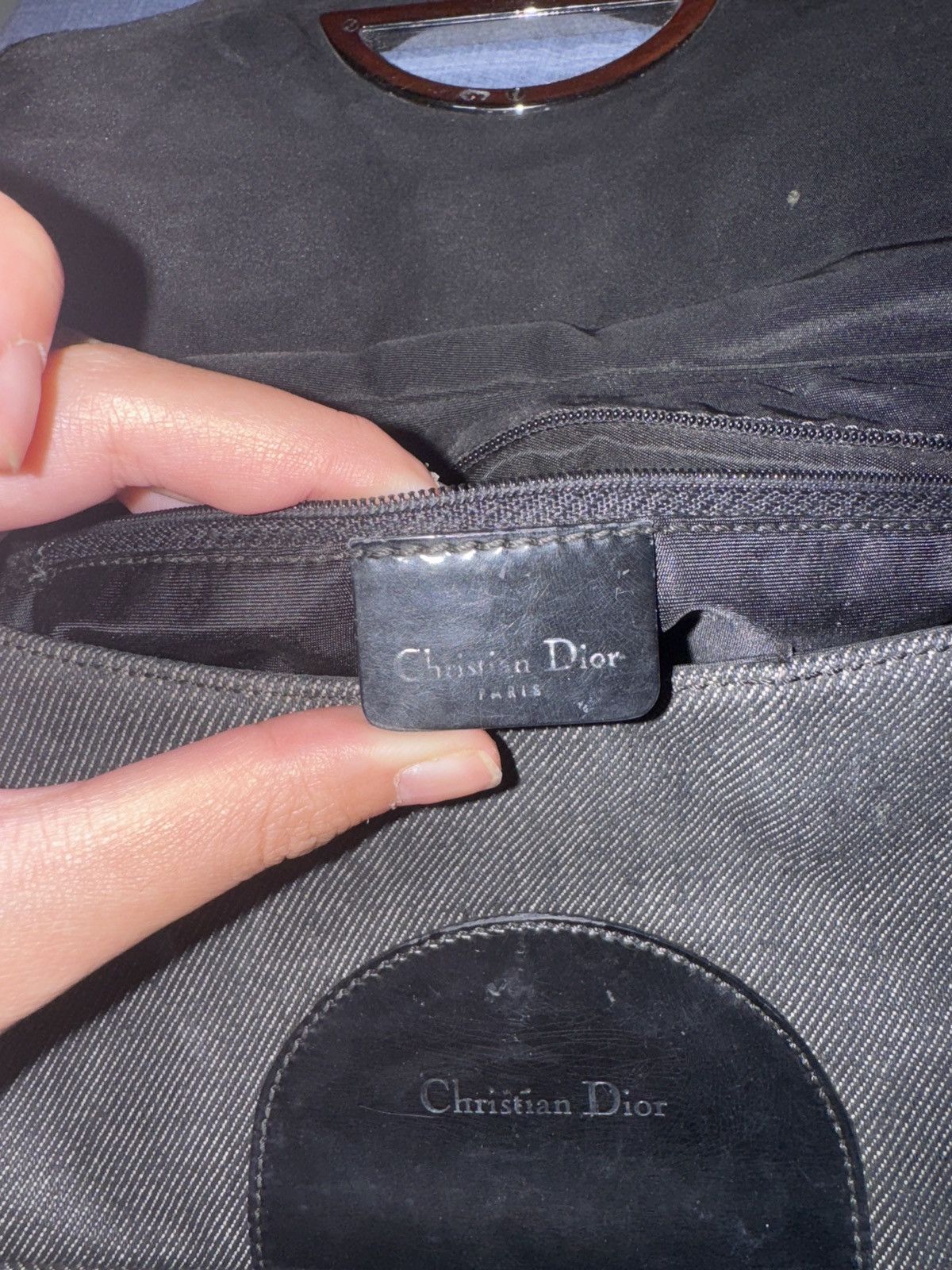 Dior Dior Malice in black Denim Size ONE SIZE - 24 Thumbnail