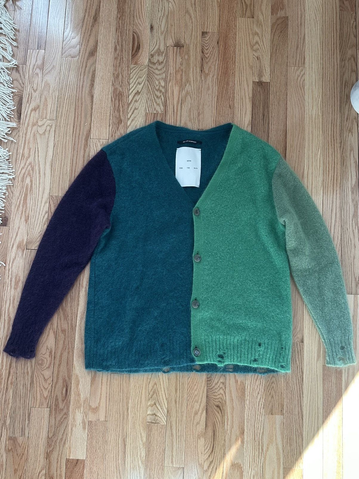 Song For The Mute Oversized Mohair Cardingan Size US M / EU 48-50 / 2 - 3 Thumbnail