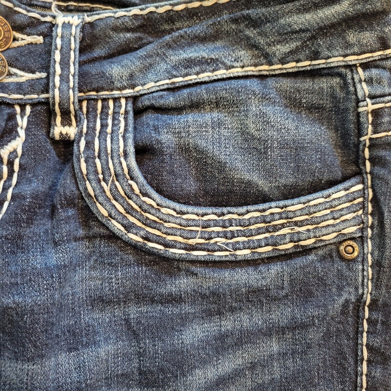 Vintage Vigoss Jeans Fit bootcut Womens Size 29 x 30 Size 29" - 8 Thumbnail