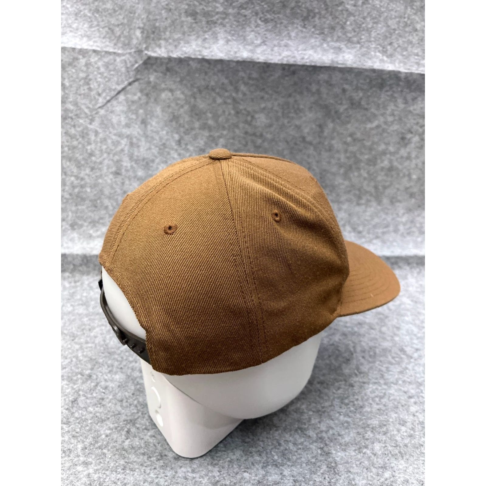 RVCA RVCA Hat Cap Snap Back Adult One Size Brown Embroidered Acrylic Wool Blend Twill Skate Beach Outdoor Men Size ONE SIZE - 7 Thumbnail