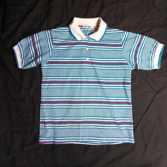 Other Vintage Gitano Striped Polo Shirt Size M / US 6-8 / IT 42-44 - 2 Thumbnail