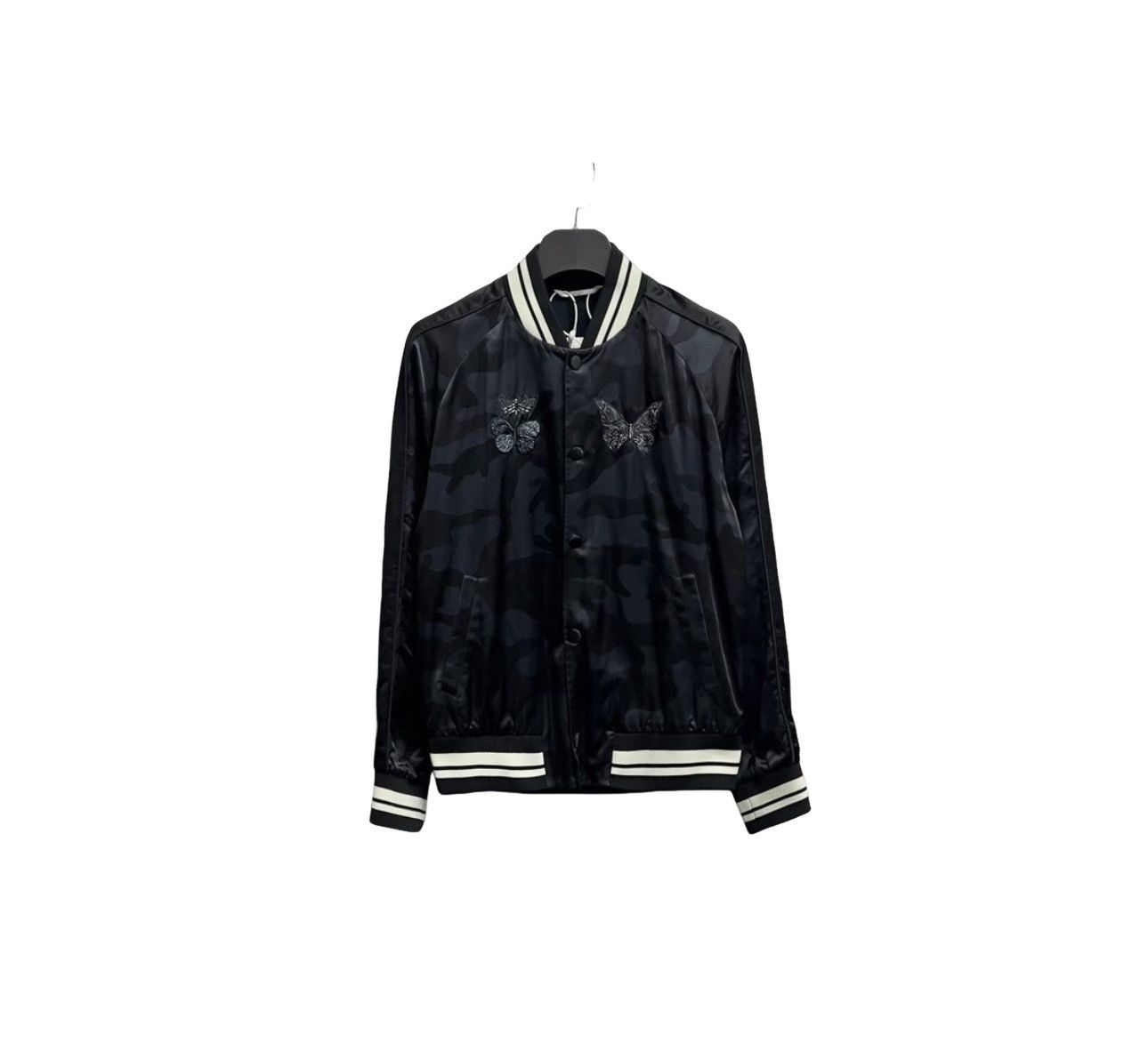Valentino Valentino Butterfly Embroidered Bomber Jacket 46 Size US S / EU 44-46 / 1 - 1 Thumbnail
