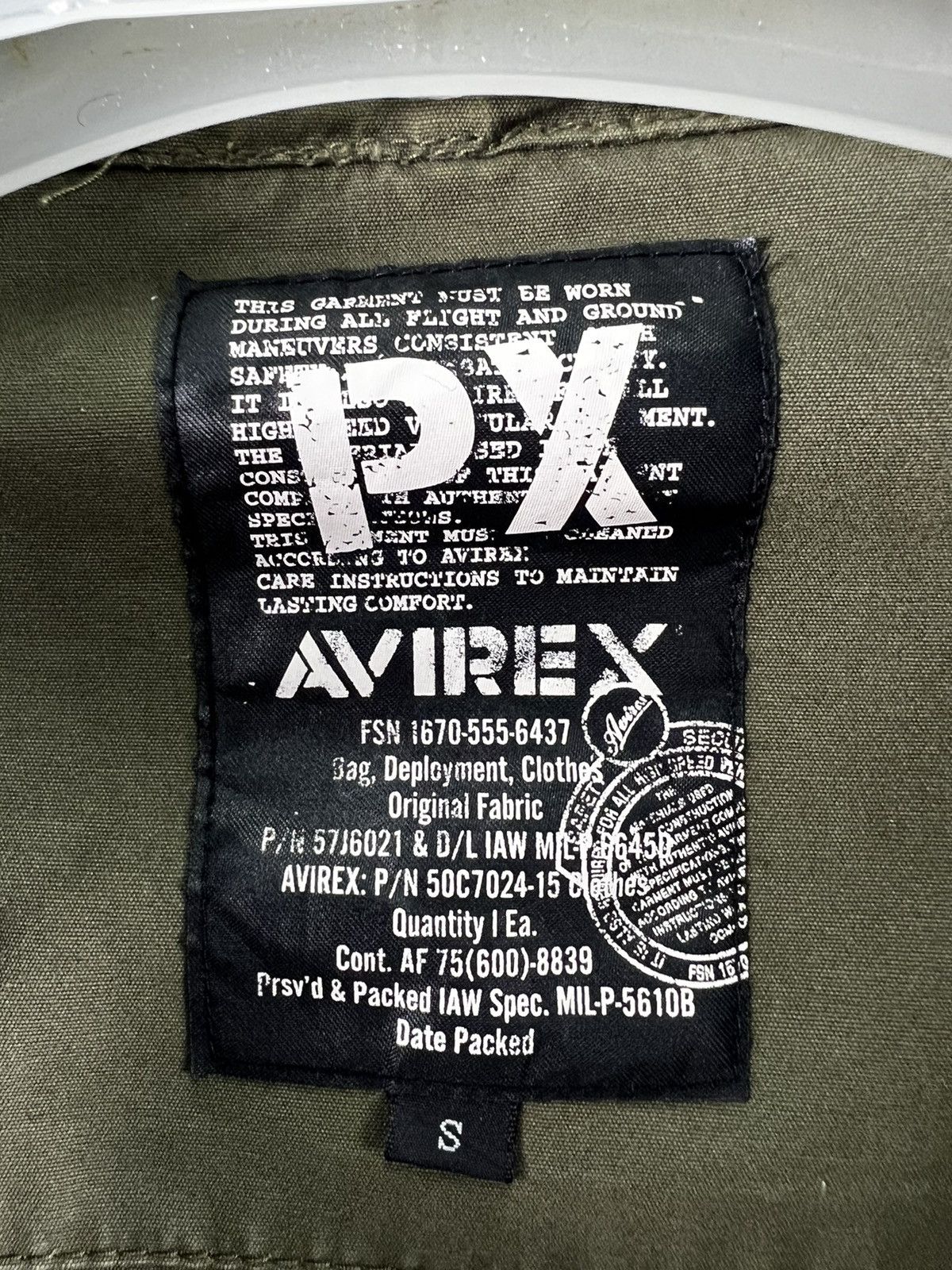 Avirex 🔥 PX AVIREX FIELD JACKET TYPE M-65 military style - S Size US S / EU 44-46 / 1 - 9 Thumbnail
