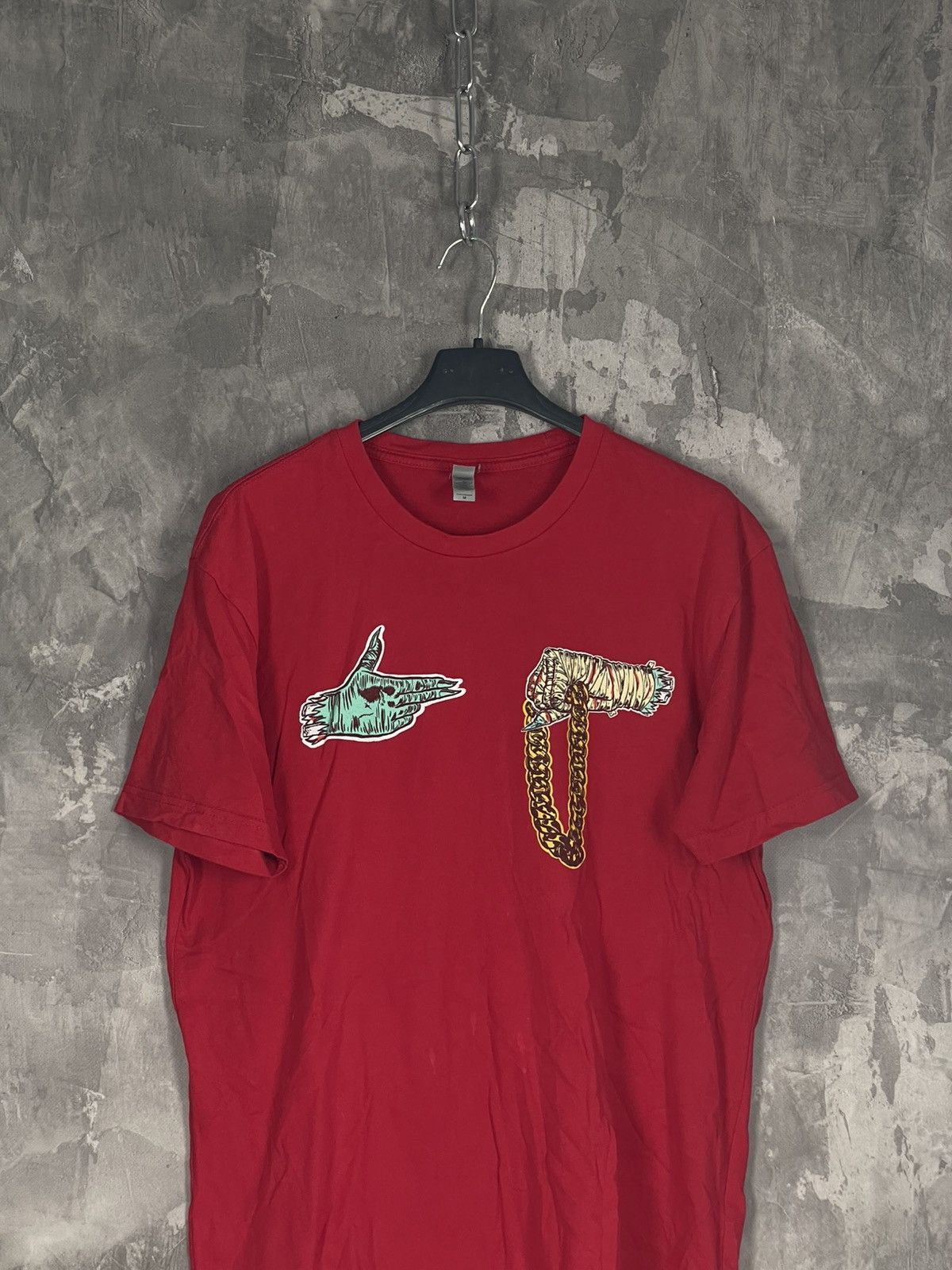 Band Tees × Run The Jewels × Vintage Run the Jewels Y2K Logo Japanese Brand Tour T-Shirt Size US M / EU 48-50 / 2 - 2 Thumbnail