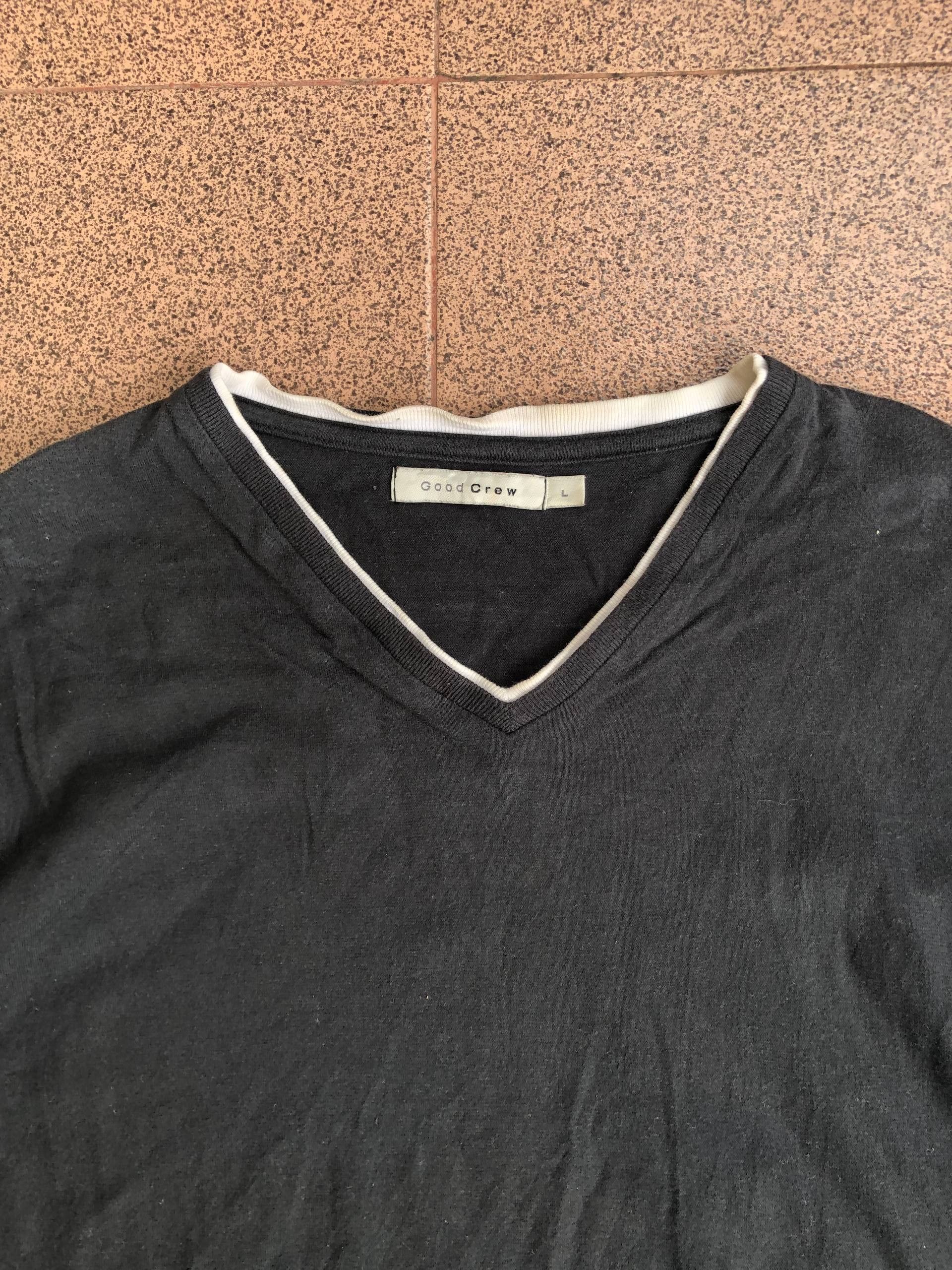 If Six Was Nine 2000s Double Layer Good Crew Vkei Style Size US L / EU 52-54 / 3 - 3 Thumbnail