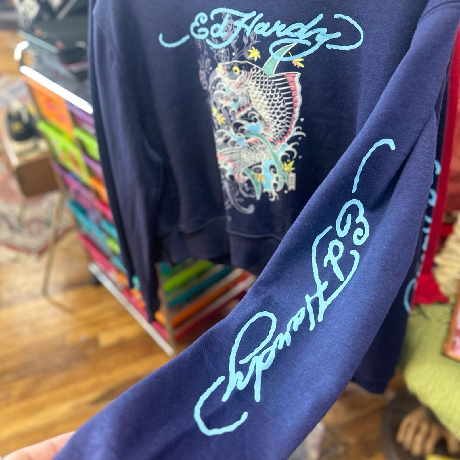 Ed Hardy Ed hardy cropped sweatshirt Size L / US 10 / IT 46 - 2 Thumbnail