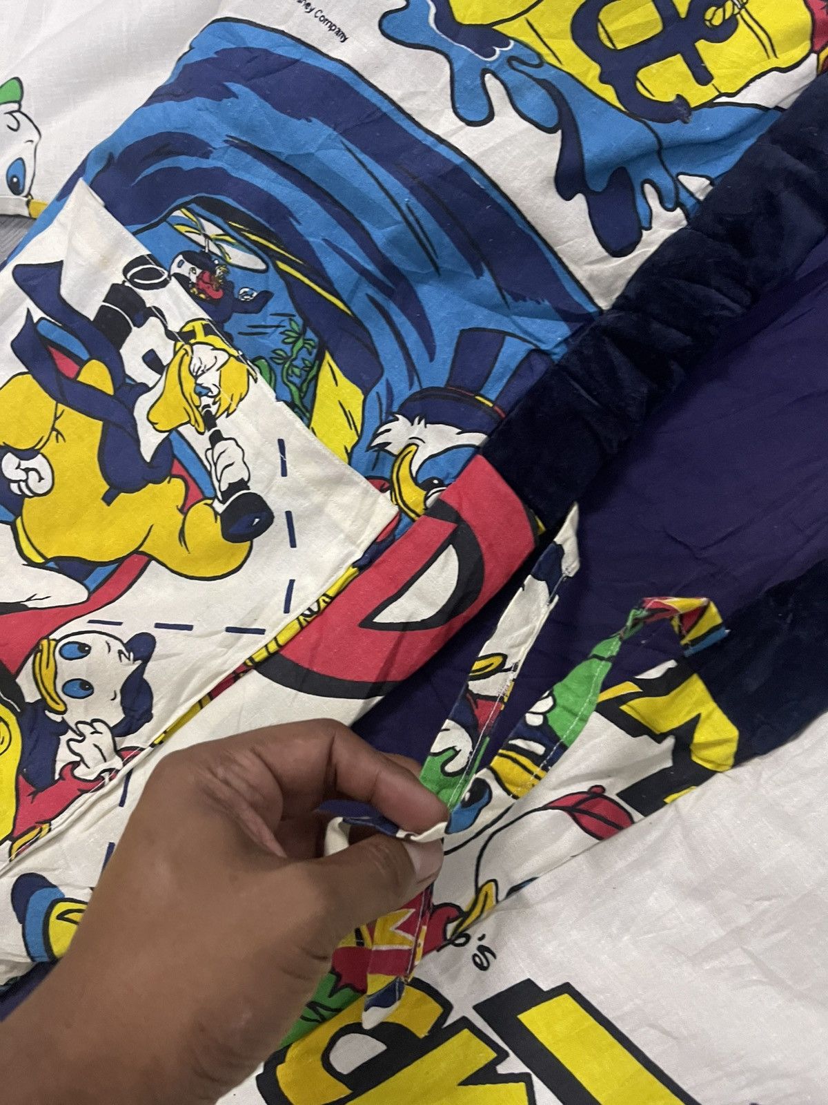 Disney × Japanese Brand × Vintage 80s Duck Tales Full Print Puffy Hanten Kimon Jacket Size US L / EU 52-54 / 3 - 11 Thumbnail