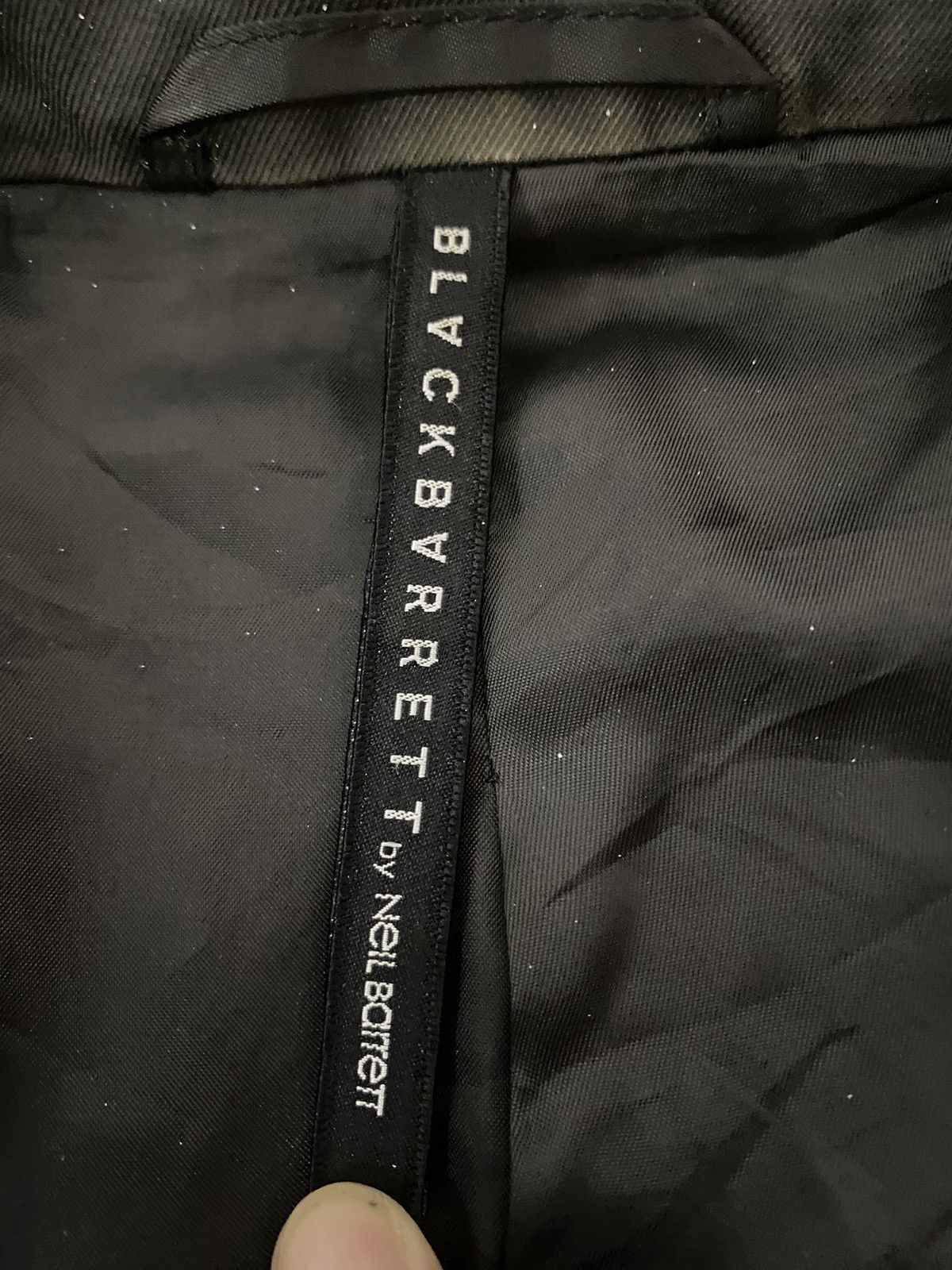 Black Barrett Black barret by neil barret blazer jacket Size US M / EU 48-50 / 2 - 7 Thumbnail