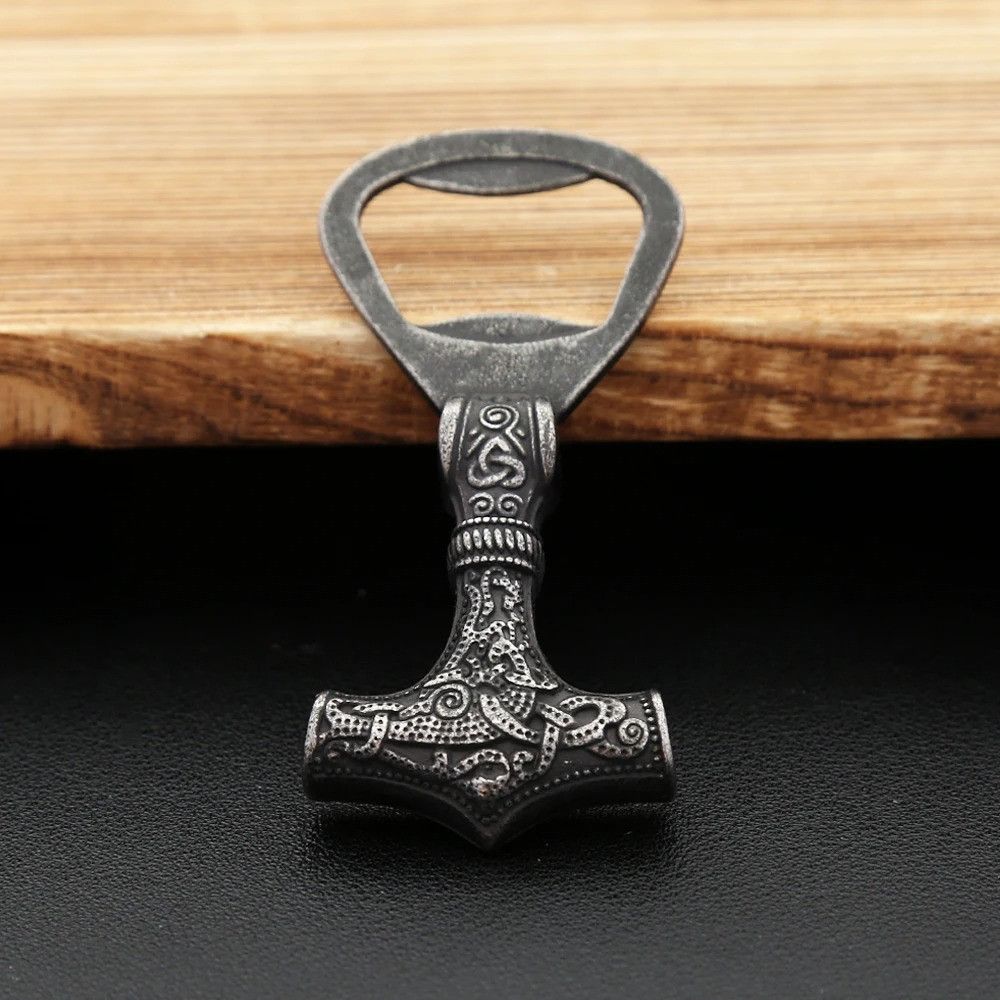 Vintage Nordic Vikings Black Opener Size ONE SIZE - 6 Thumbnail