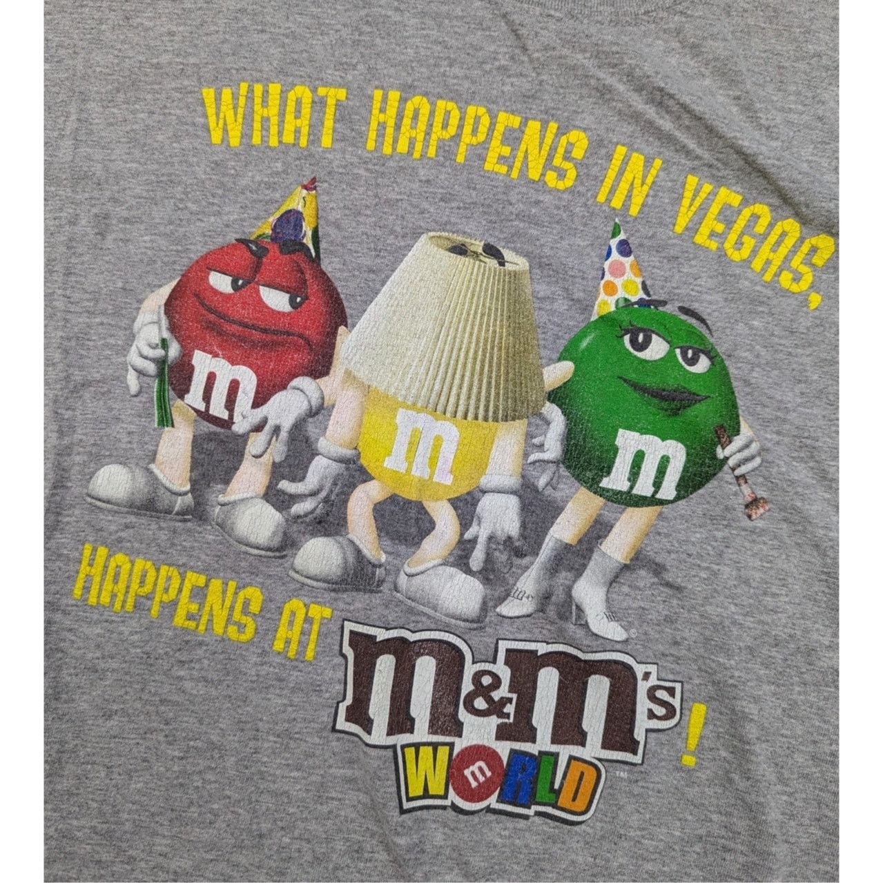 Fruition × Vintage Vintage M&M World "What Happens in Vegas" t-shirt Size US XXL / EU 58 / 5 - 2 Thumbnail