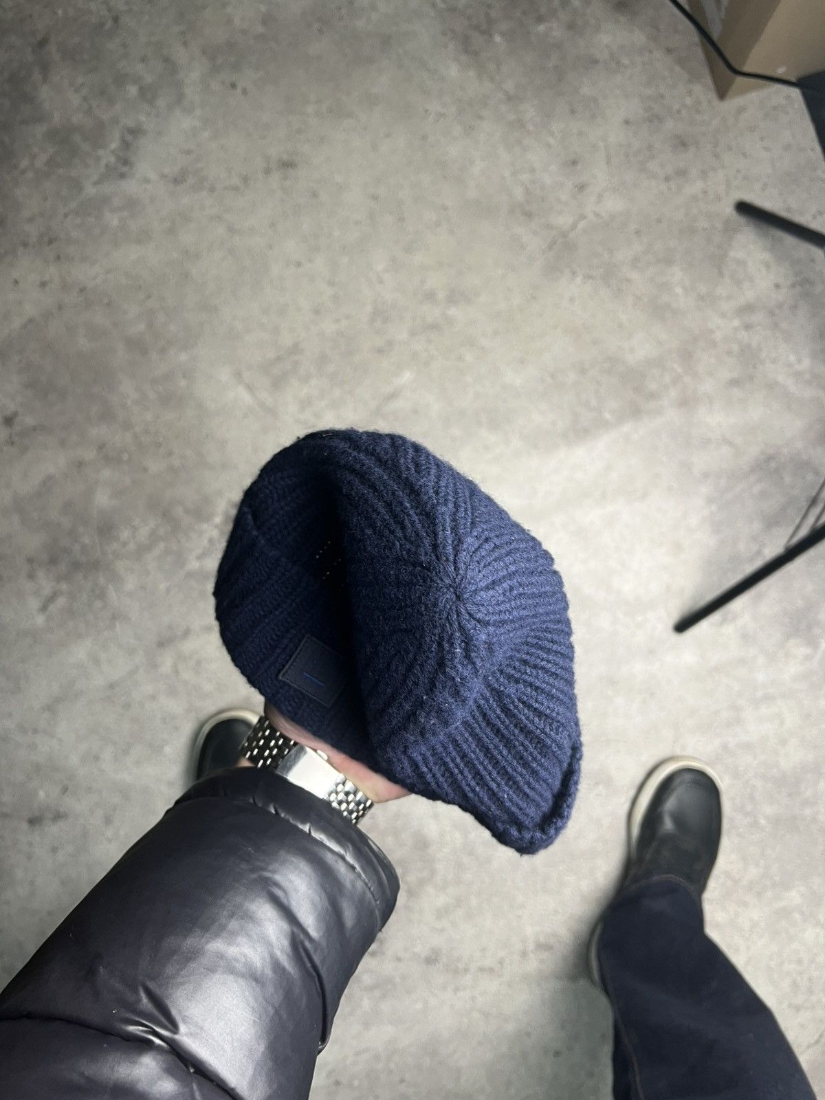 Acne Studios CRAZY VINTAGE ACNE HAT Size ONE SIZE - 4 Thumbnail
